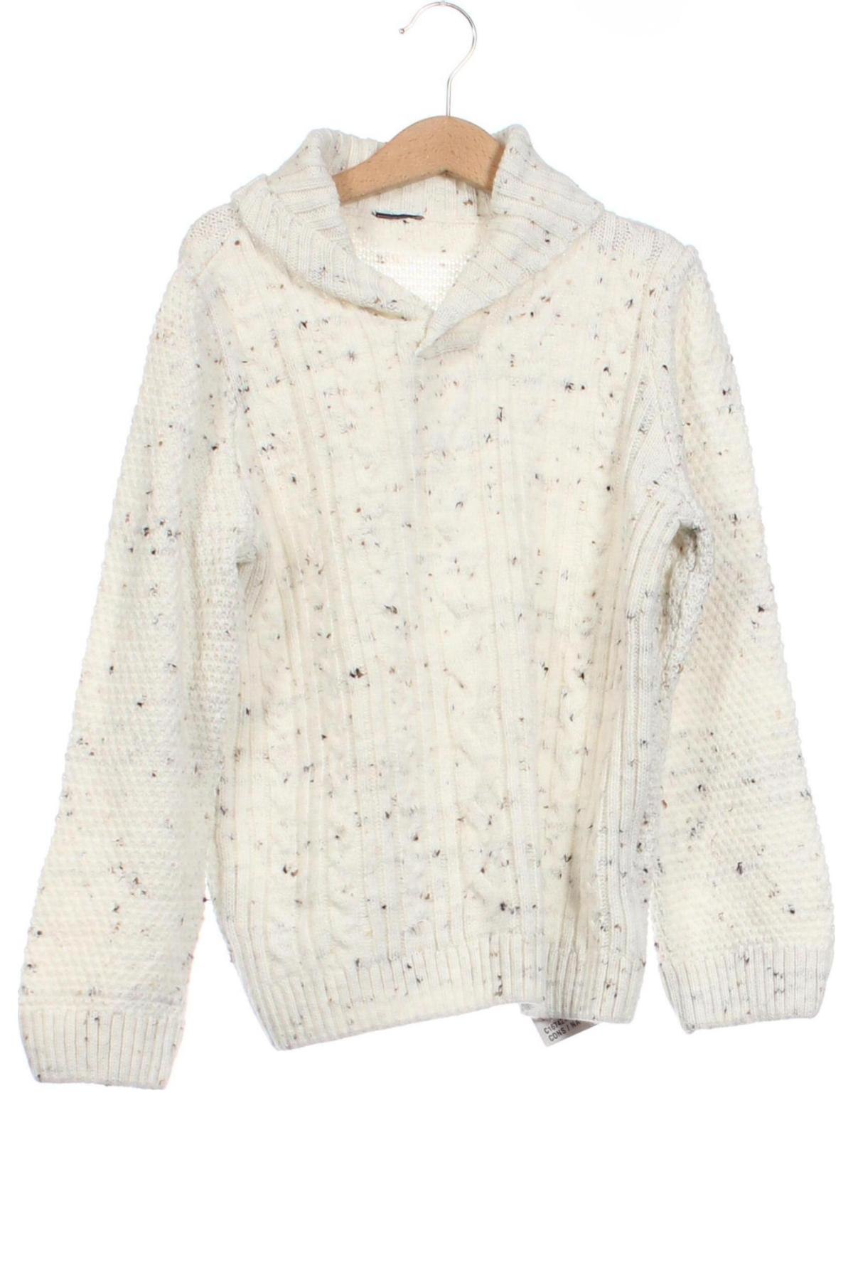 Детски пуловер LC Waikiki, Размер 8-9y/ 134-140 см, Цвят Бял, Цена 18,24 лв.