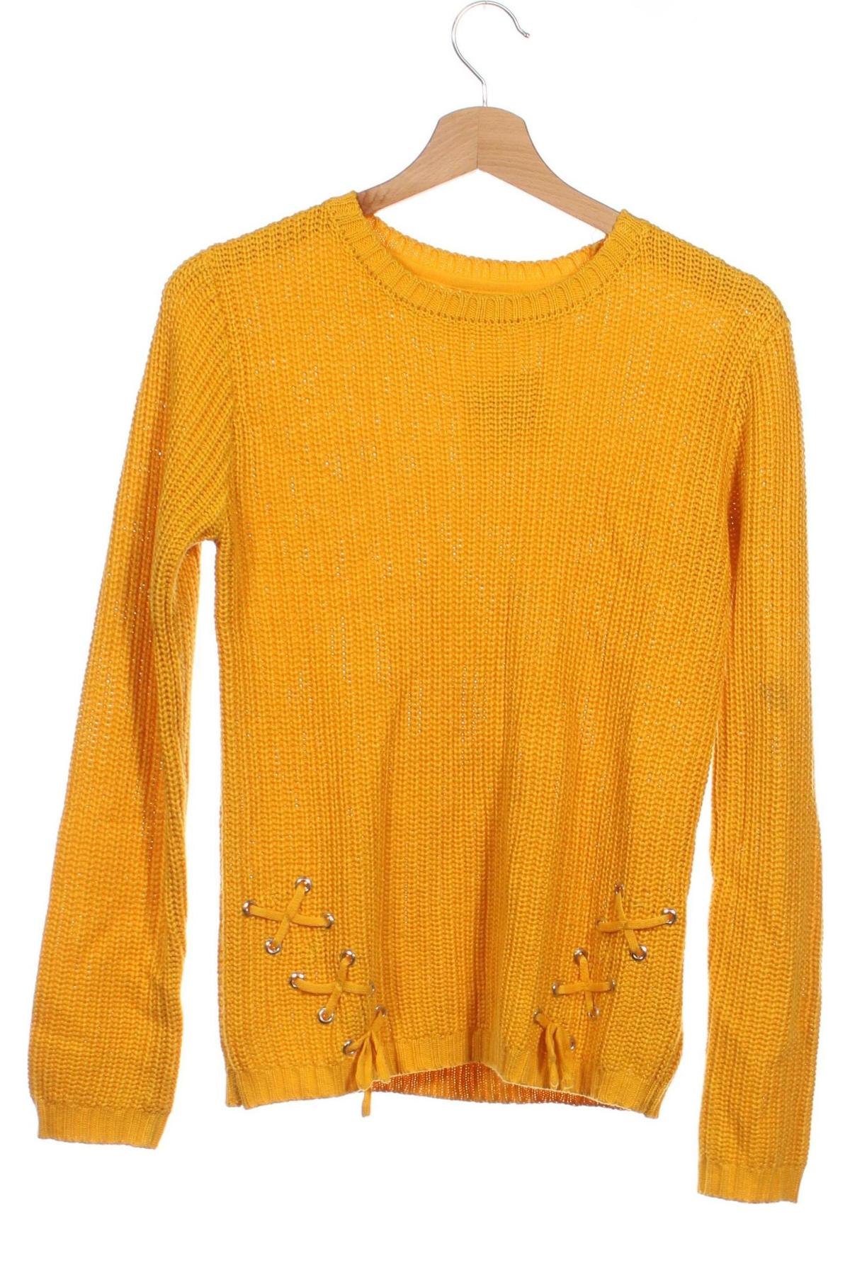 Детски пуловер Primark, Размер 13-14y/ 164-168 см, Цвят Жълт, Цена 8,32 лв.