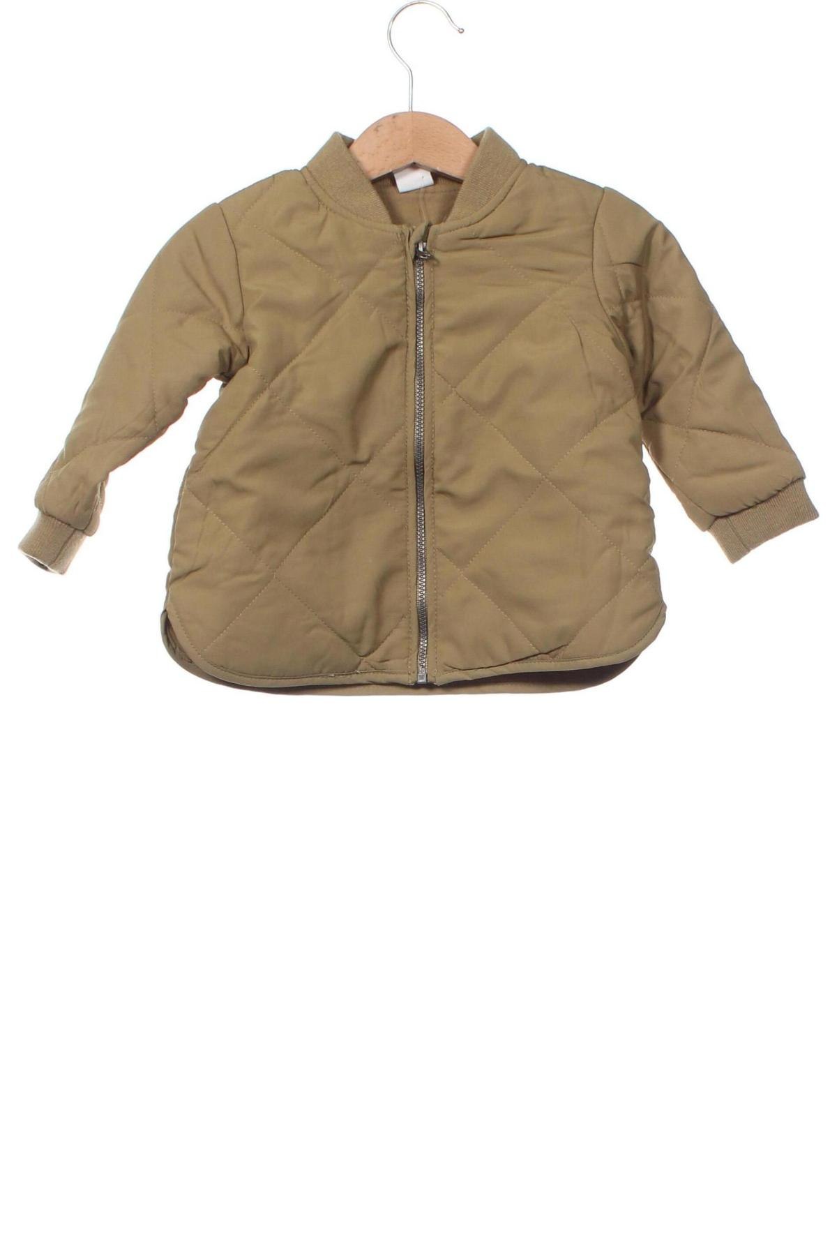 Dětská bunda  H&M, Velikost 9-12m/ 74-80 cm, Barva Zelená, Cena  532,00 Kč