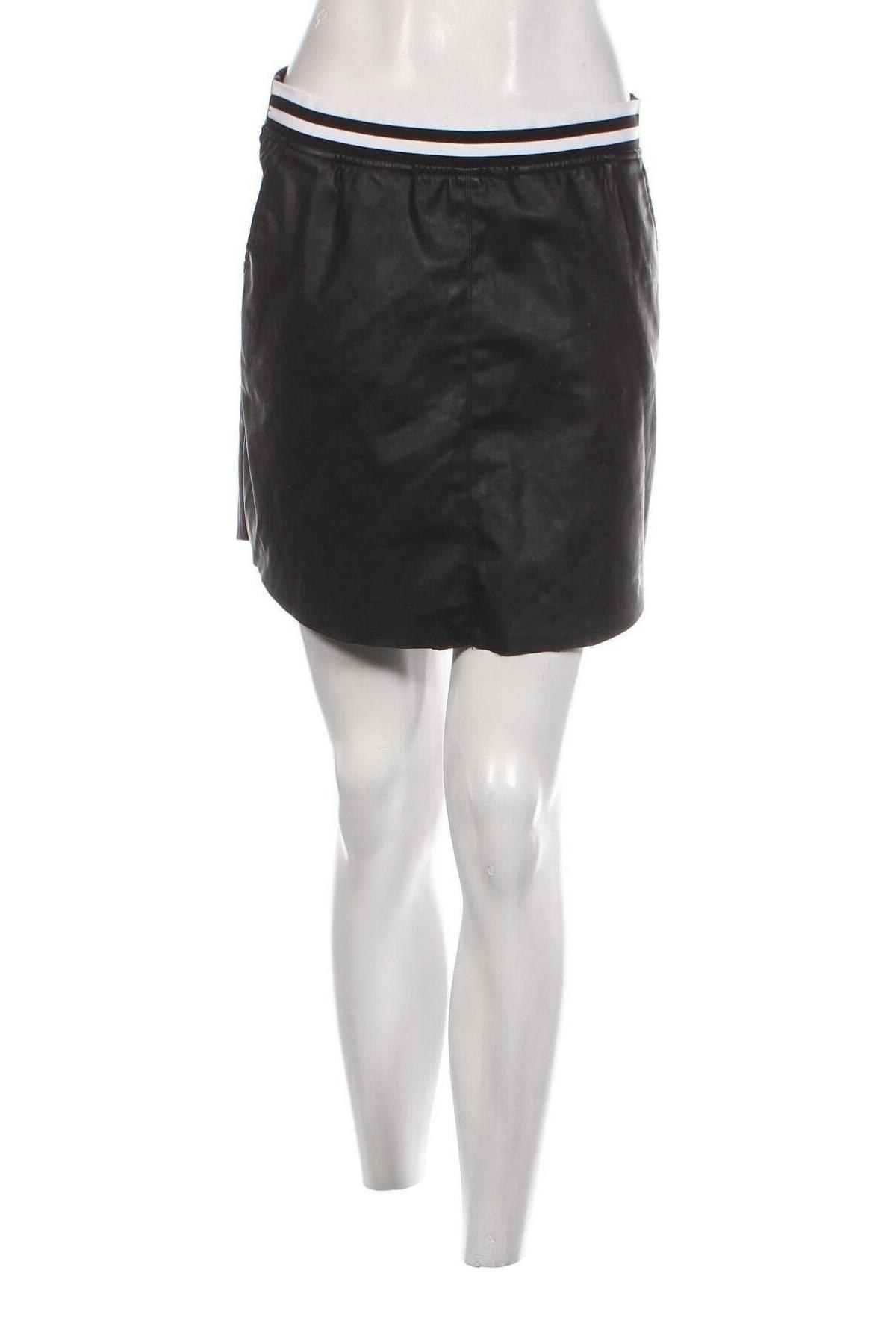Δερμάτινη φούστα Distrikt Norrebro, Μέγεθος M, Χρώμα Μαύρο, Τιμή 3,59 €