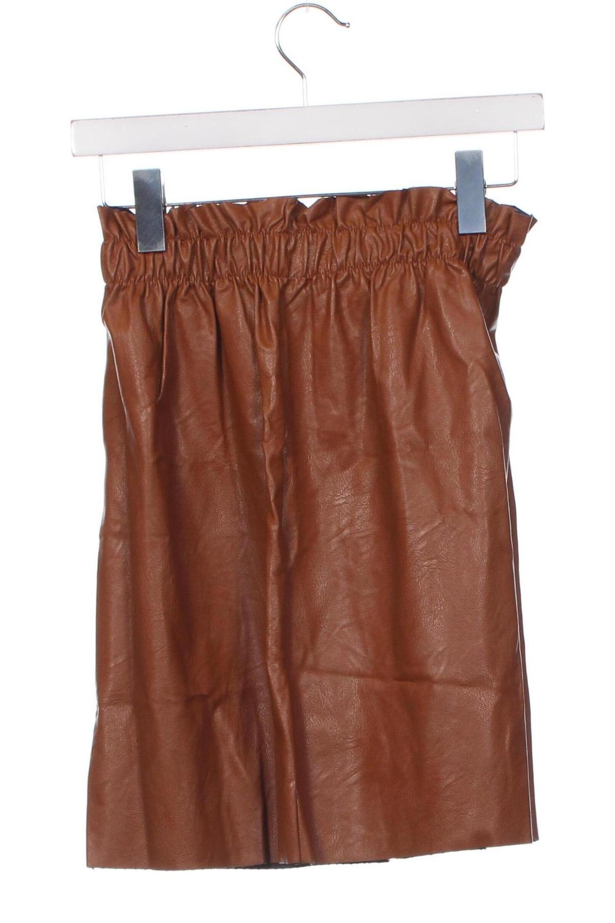 Lederrock Estee Brown, Größe XS, Farbe Braun, Preis 5,22 €