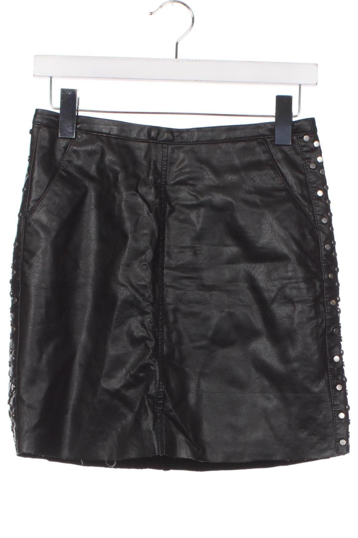Δερμάτινη φούστα Fb Sister, Μέγεθος S, Χρώμα Μαύρο, Τιμή 14,84 €