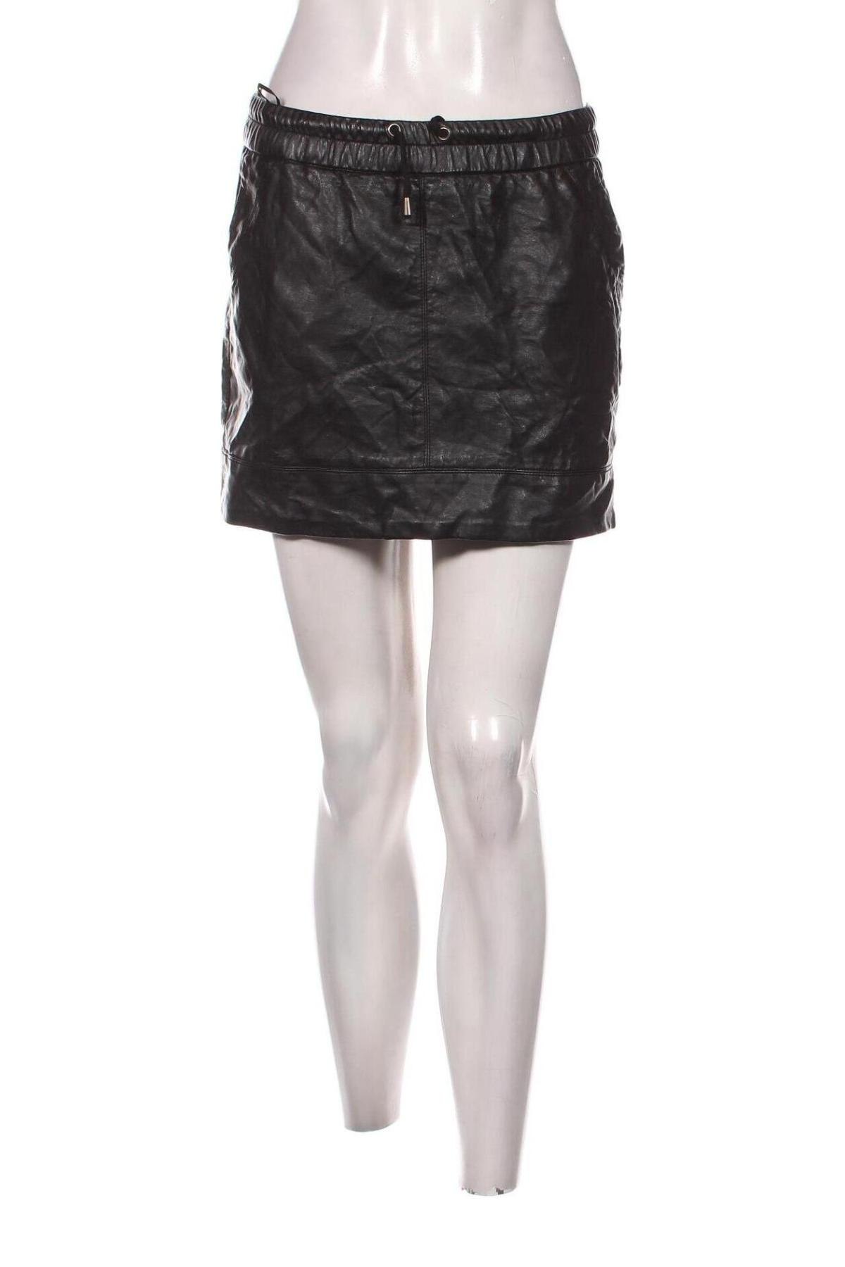 Δερμάτινη φούστα Forever, Μέγεθος M, Χρώμα Μαύρο, Τιμή 2,87 €