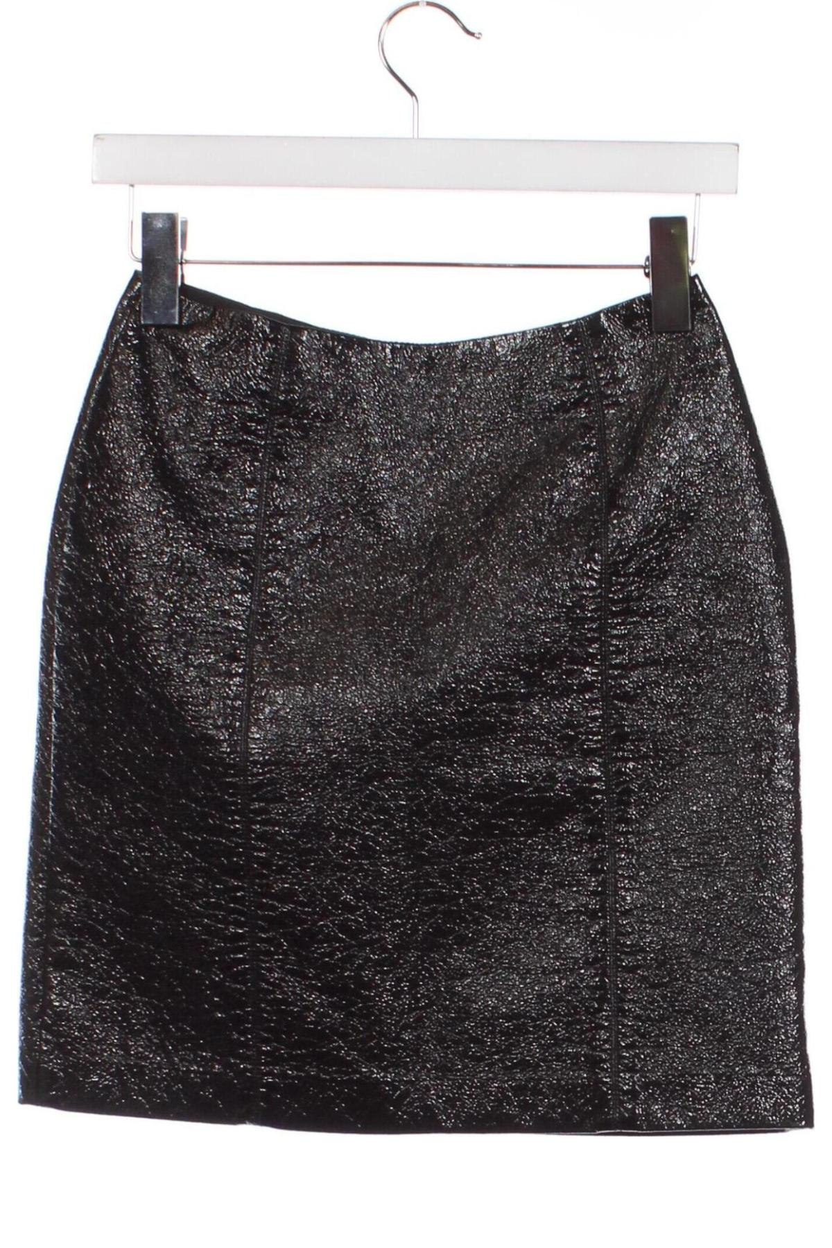 Kožená sukňa  H&M, Veľkosť XS, Farba Čierna, Cena  2,63 €