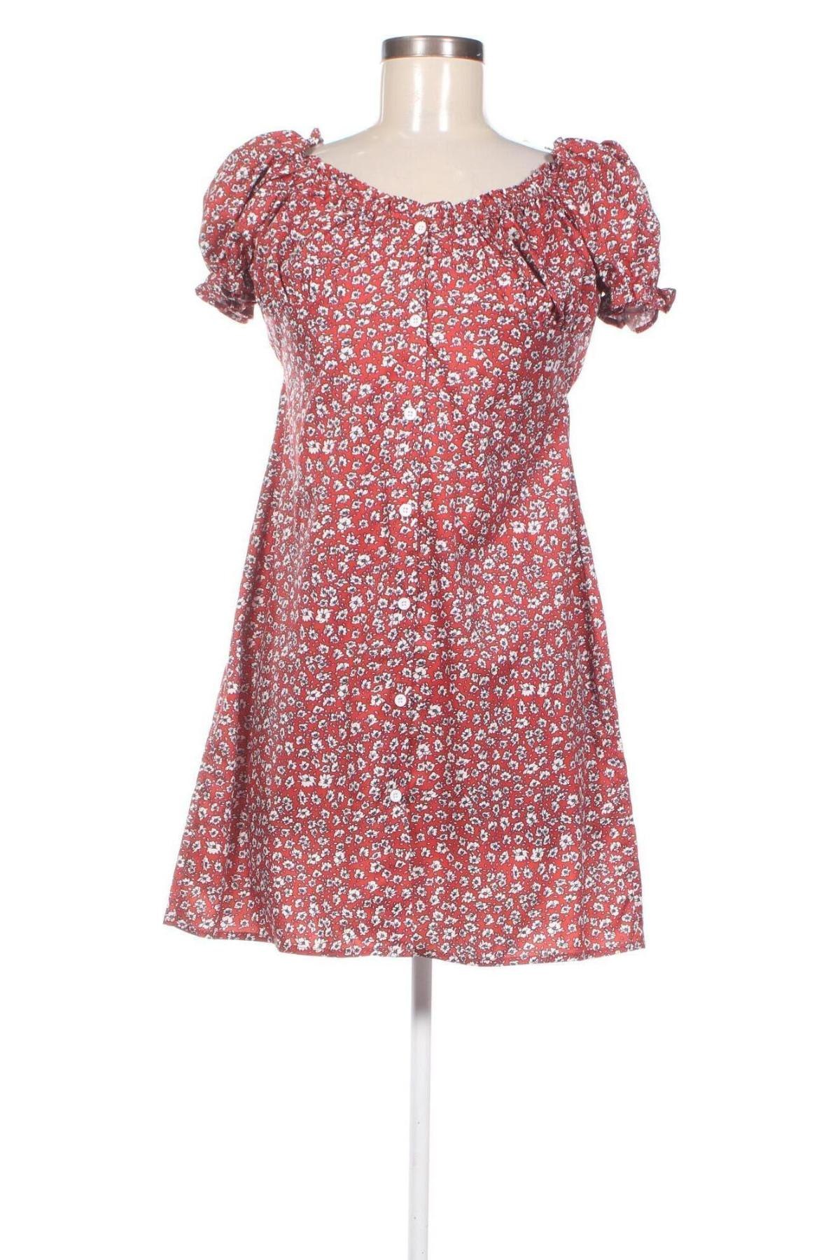 Δερμάτινο φόρεμα Romwe, Μέγεθος M, Χρώμα Πολύχρωμο, Τιμή 4,60 €