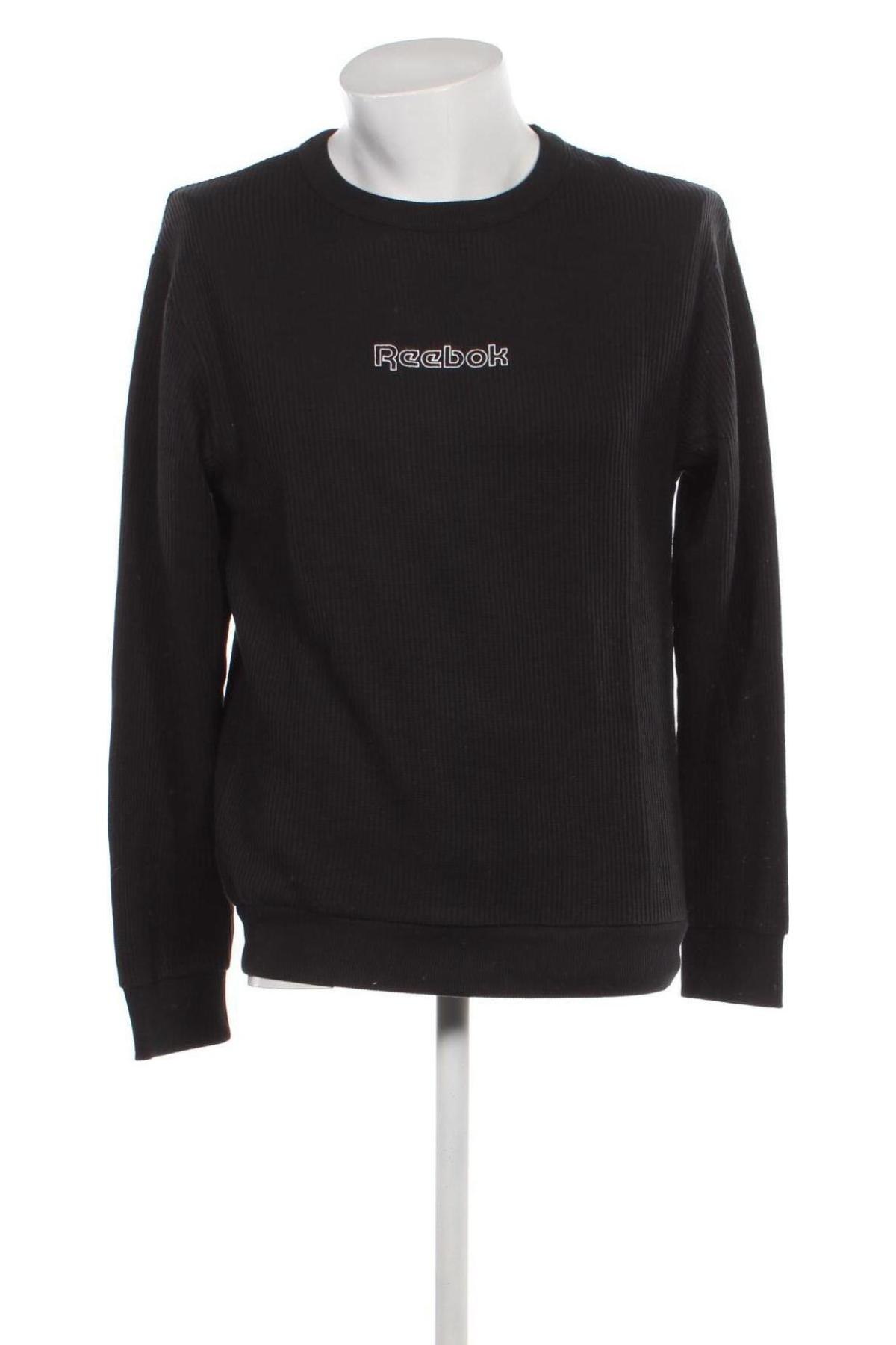 Ανδρική μπλούζα Reebok, Μέγεθος S, Χρώμα Μαύρο, Τιμή 10,52 €