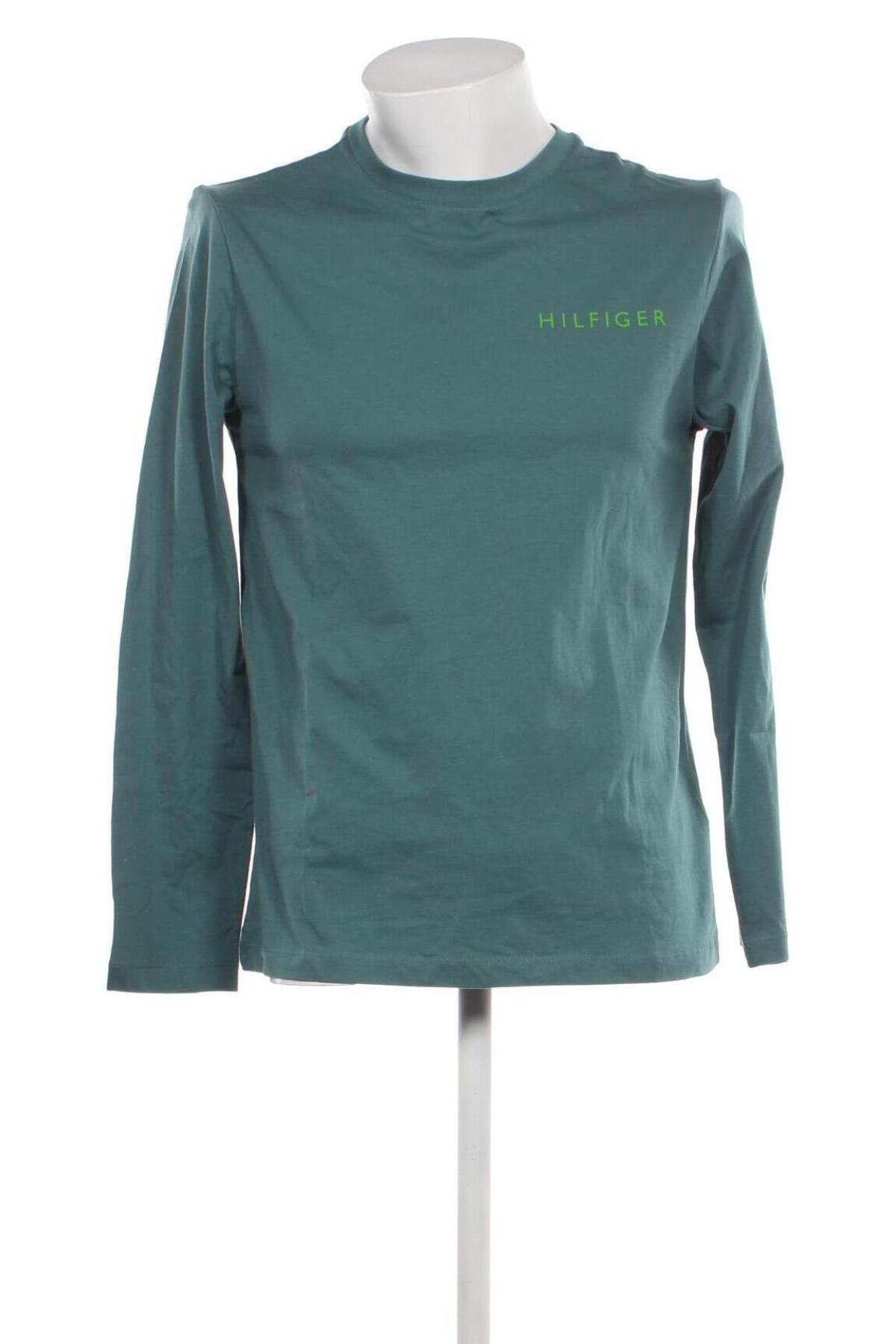 Ανδρική μπλούζα Tommy Hilfiger, Μέγεθος S, Χρώμα Πράσινο, Τιμή 70,10 €