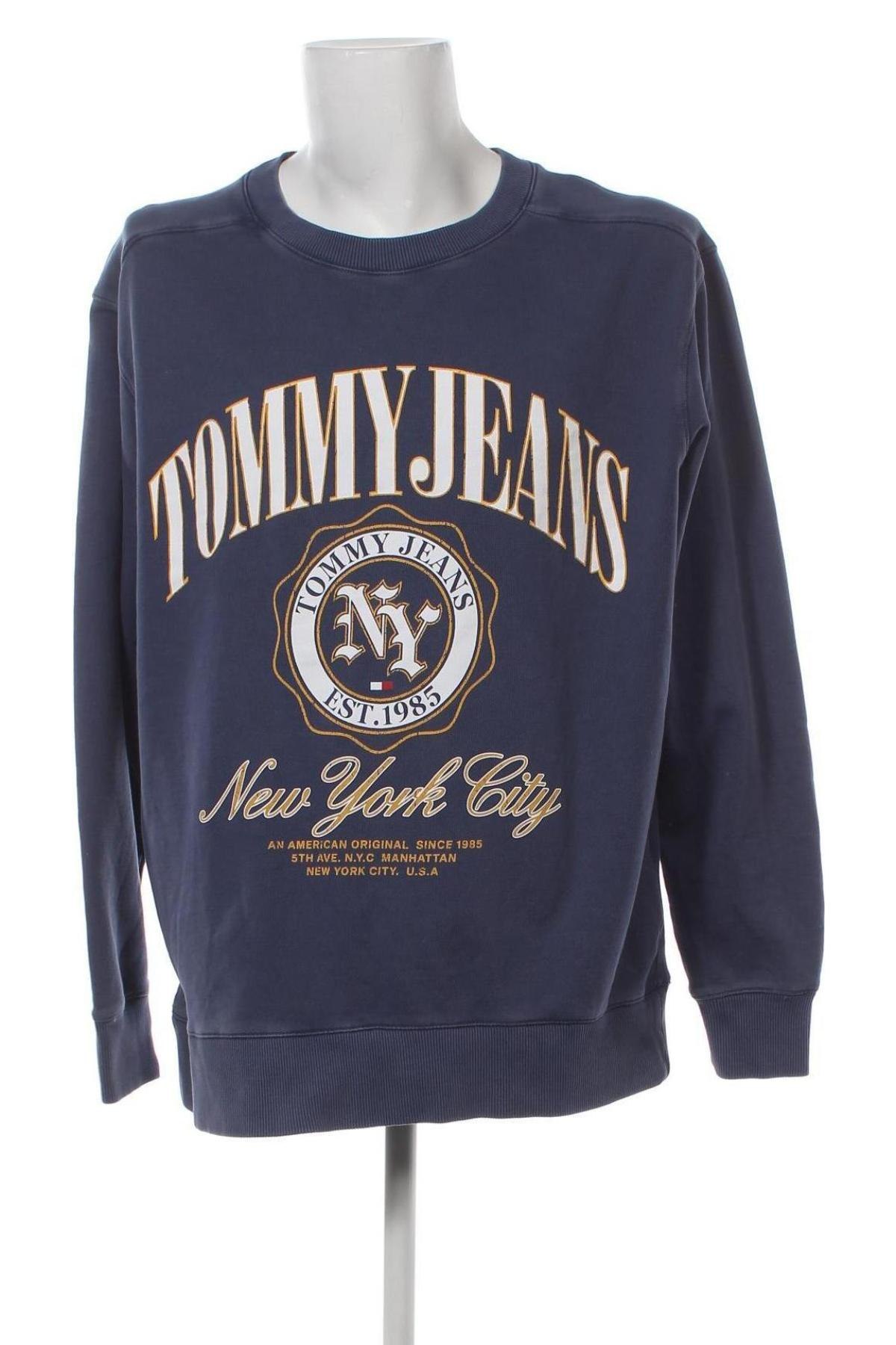 Pánske tričko  Tommy Jeans, Veľkosť XXL, Farba Modrá, Cena  51,87 €