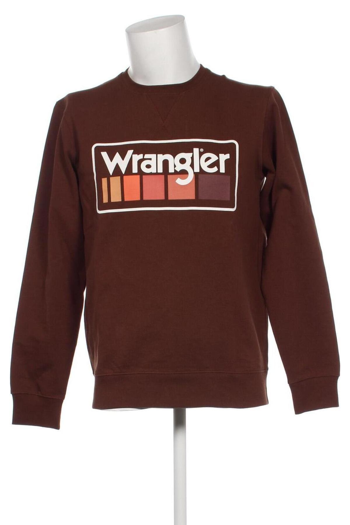 Herren Shirt Wrangler, Größe S, Farbe Braun, Preis € 52,58