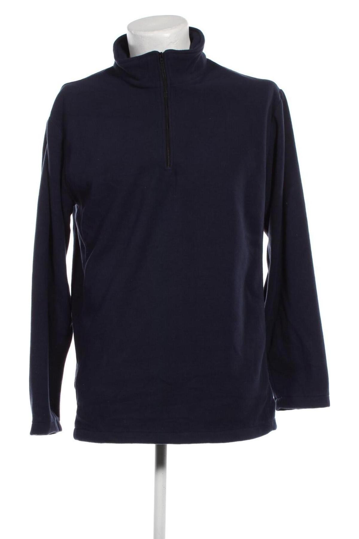 Herren Fleece Shirt, Größe XL, Farbe Blau, Preis € 7,24