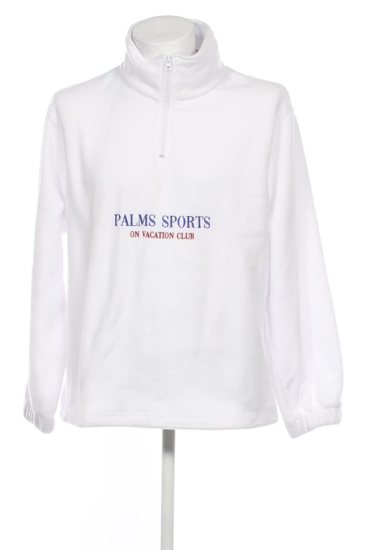 Ανδρική μπλούζα fleece On Vacation, Μέγεθος M, Χρώμα Λευκό, Τιμή 7,52 €