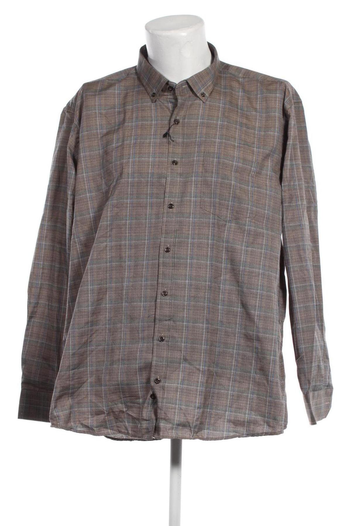 Ανδρικό πουκάμισο, Μέγεθος 3XL, Χρώμα  Μπέζ, Τιμή 8,07 €