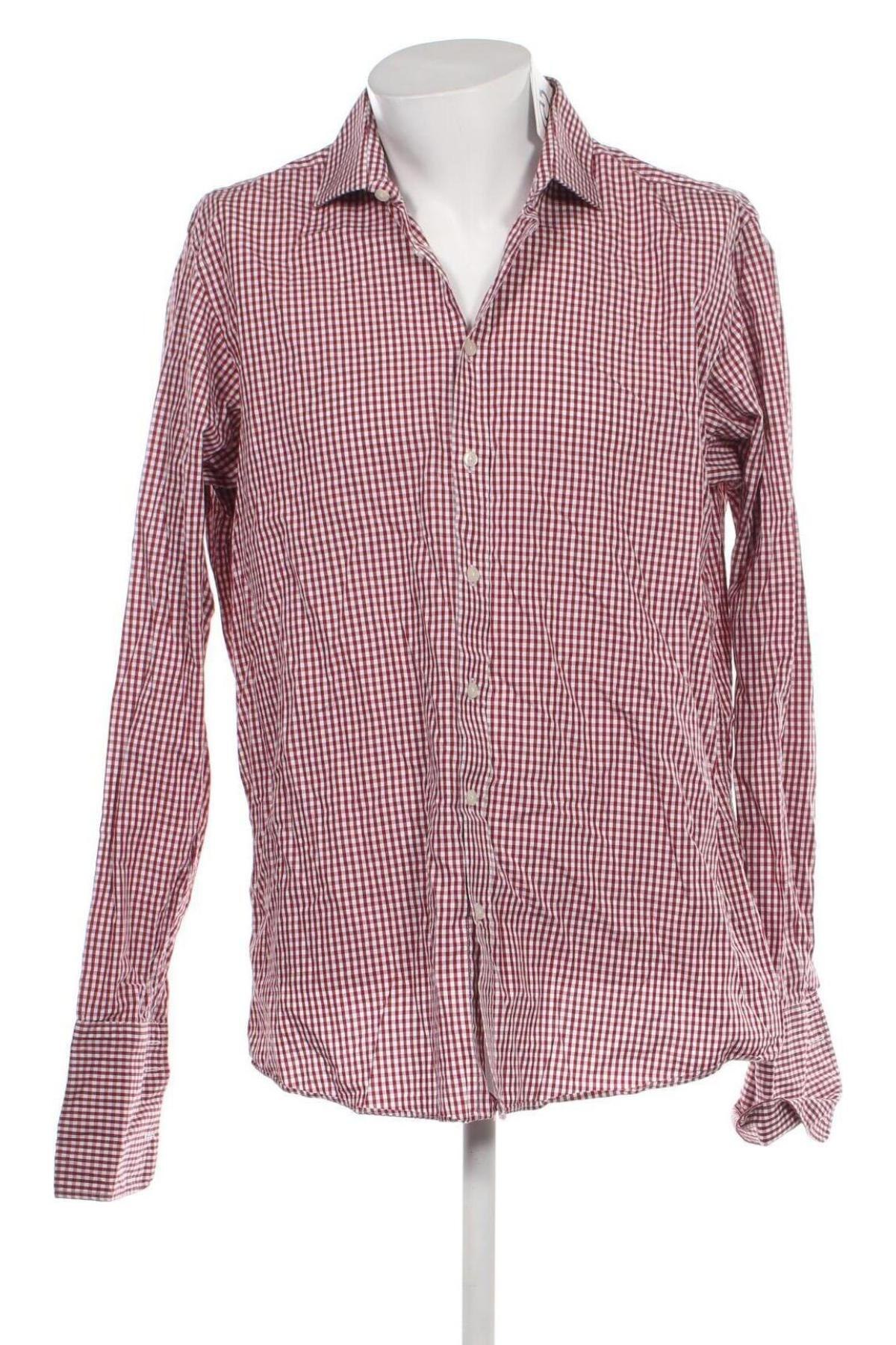 Pánská košile  Austin Reed, Velikost XL, Barva Červená, Cena  131,00 Kč