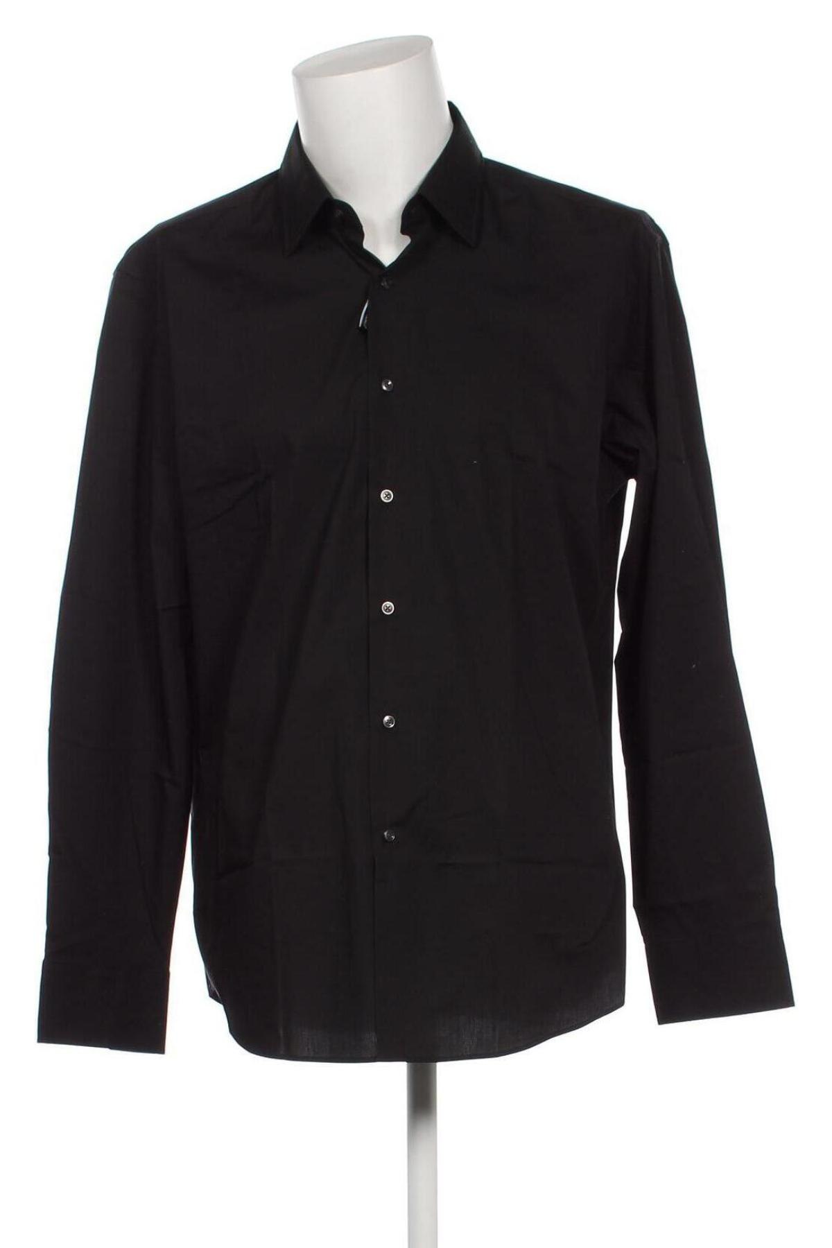 Męska koszula BOSS, Rozmiar XL, Kolor Czarny, Cena 530,43 zł