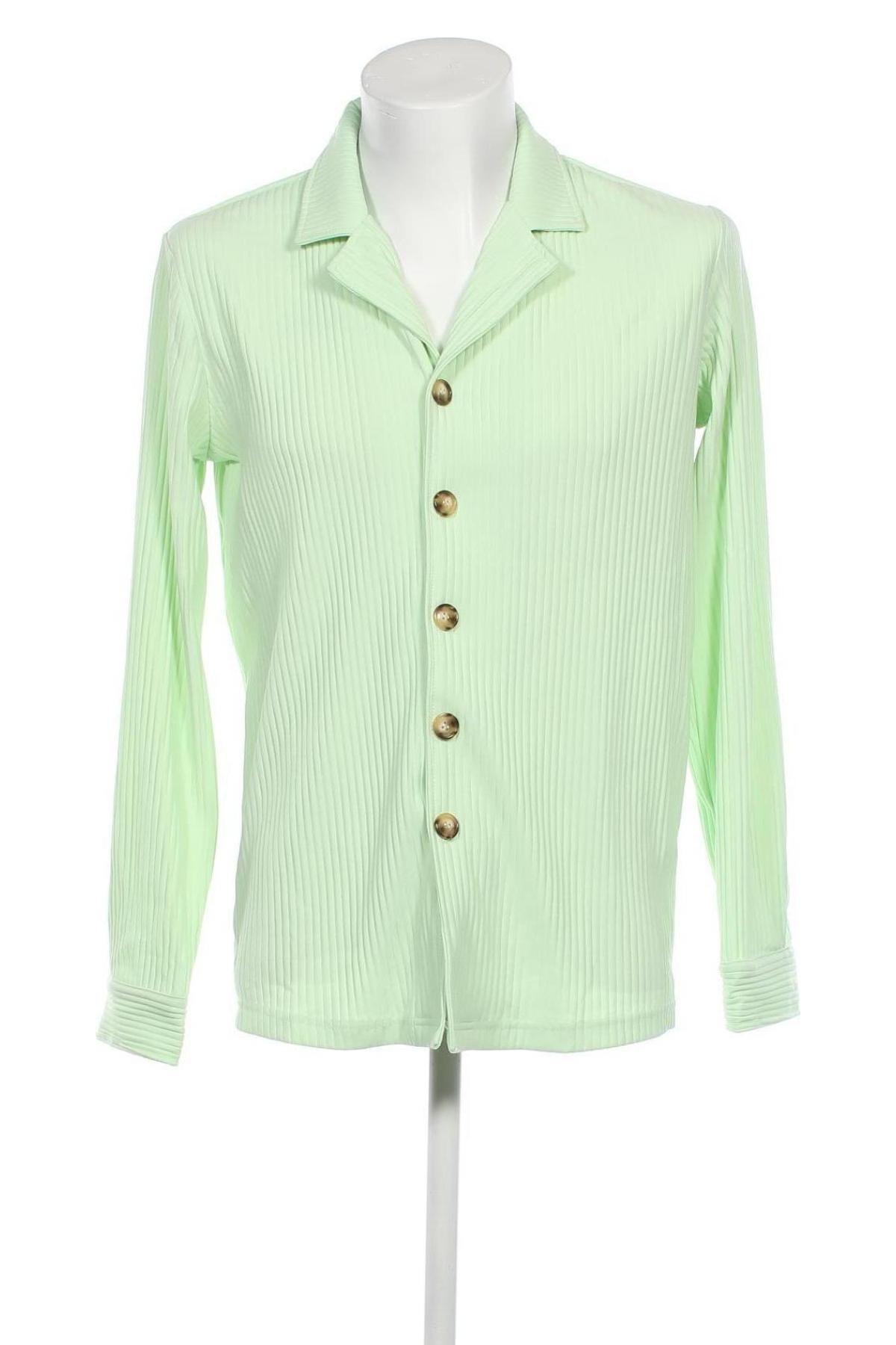 Pánská košile  Boohoo, Velikost L, Barva Zelená, Cena  193,00 Kč