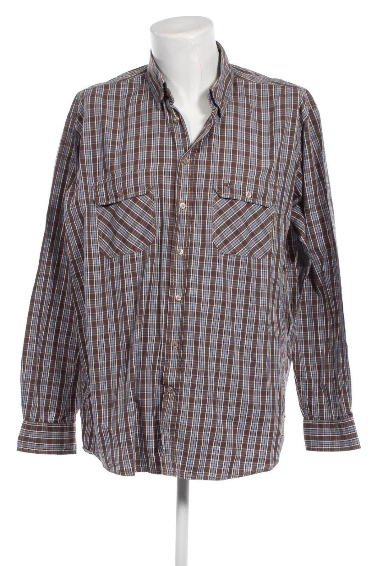 Ανδρικό πουκάμισο Camel Active, Μέγεθος XXL, Χρώμα Πολύχρωμο, Τιμή 15,68 €