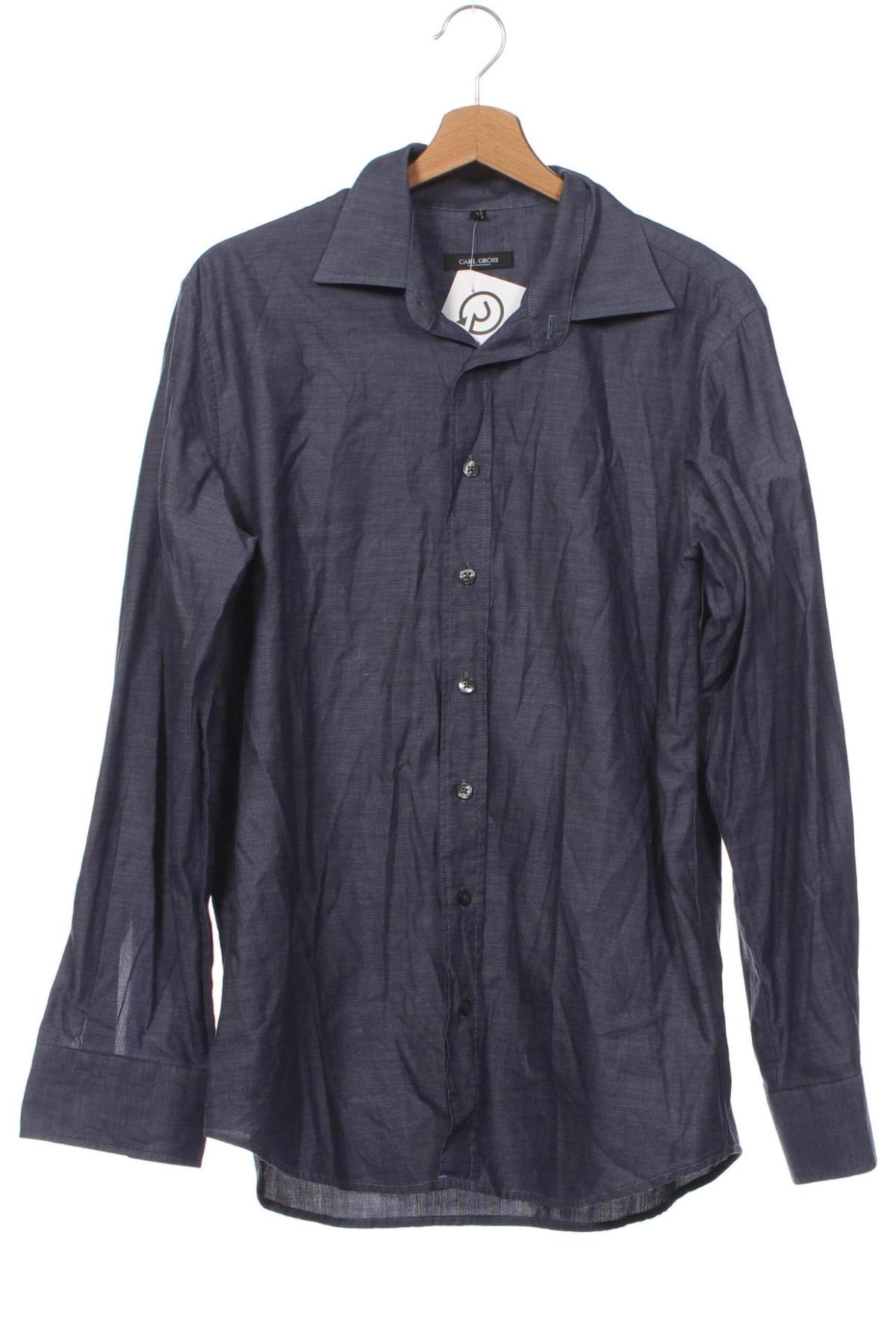 Ανδρικό πουκάμισο Carl Gross, Μέγεθος L, Χρώμα Μπλέ, Τιμή 19,95 €