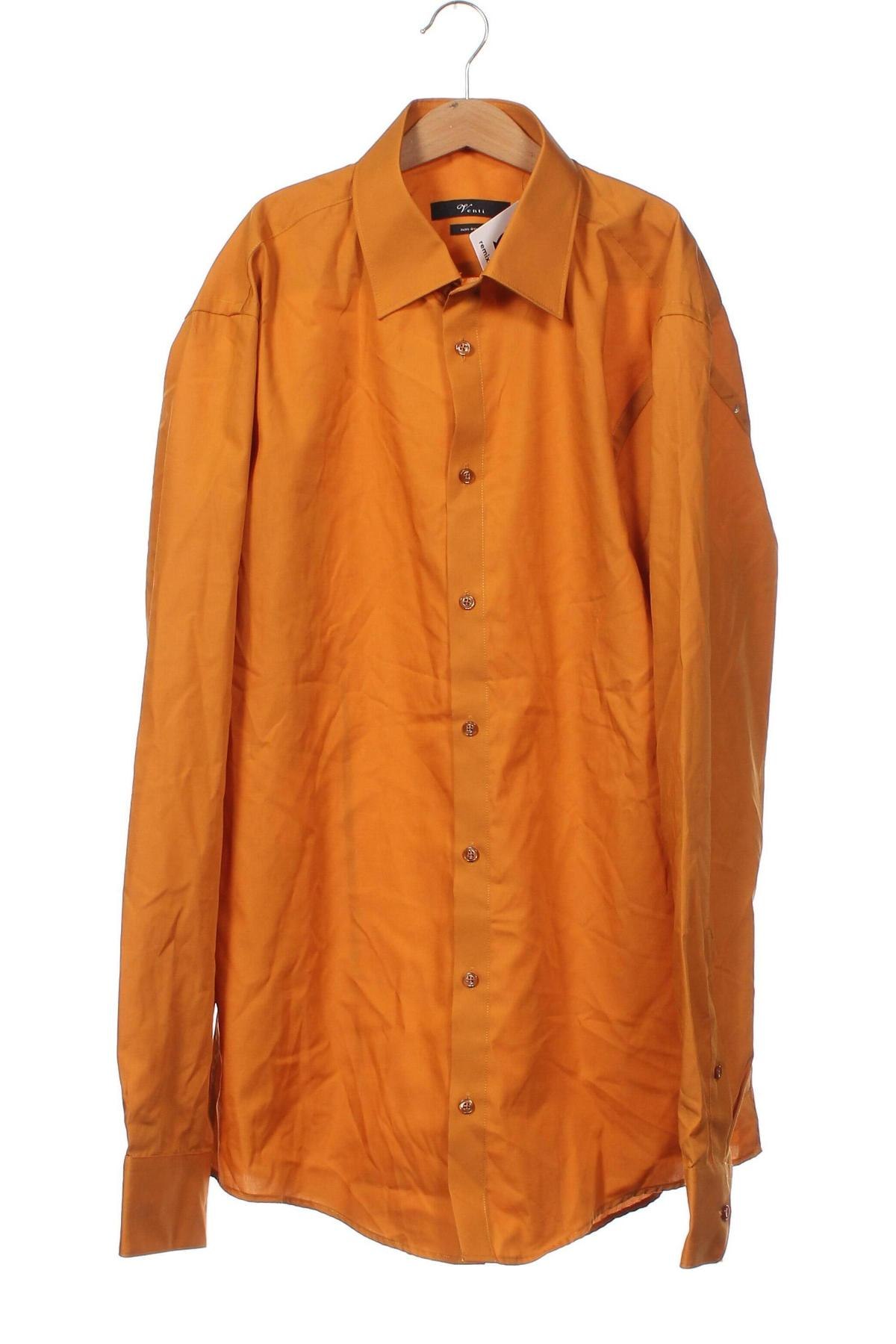 Мъжка риза Venti, Размер M, Цвят Оранжев, Цена 4,35 лв.
