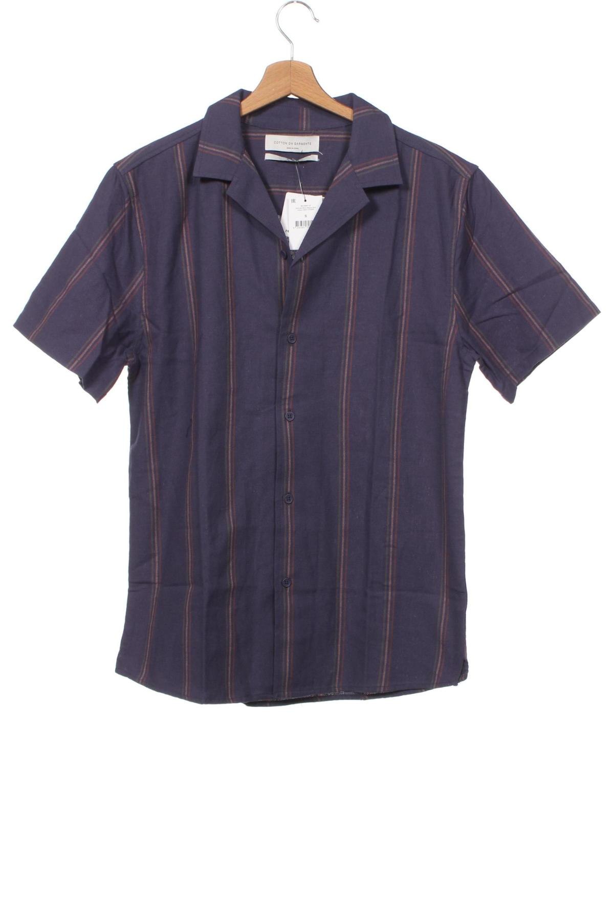 Мъжка риза Cotton On, Размер S, Цвят Син, Цена 17,48 лв.