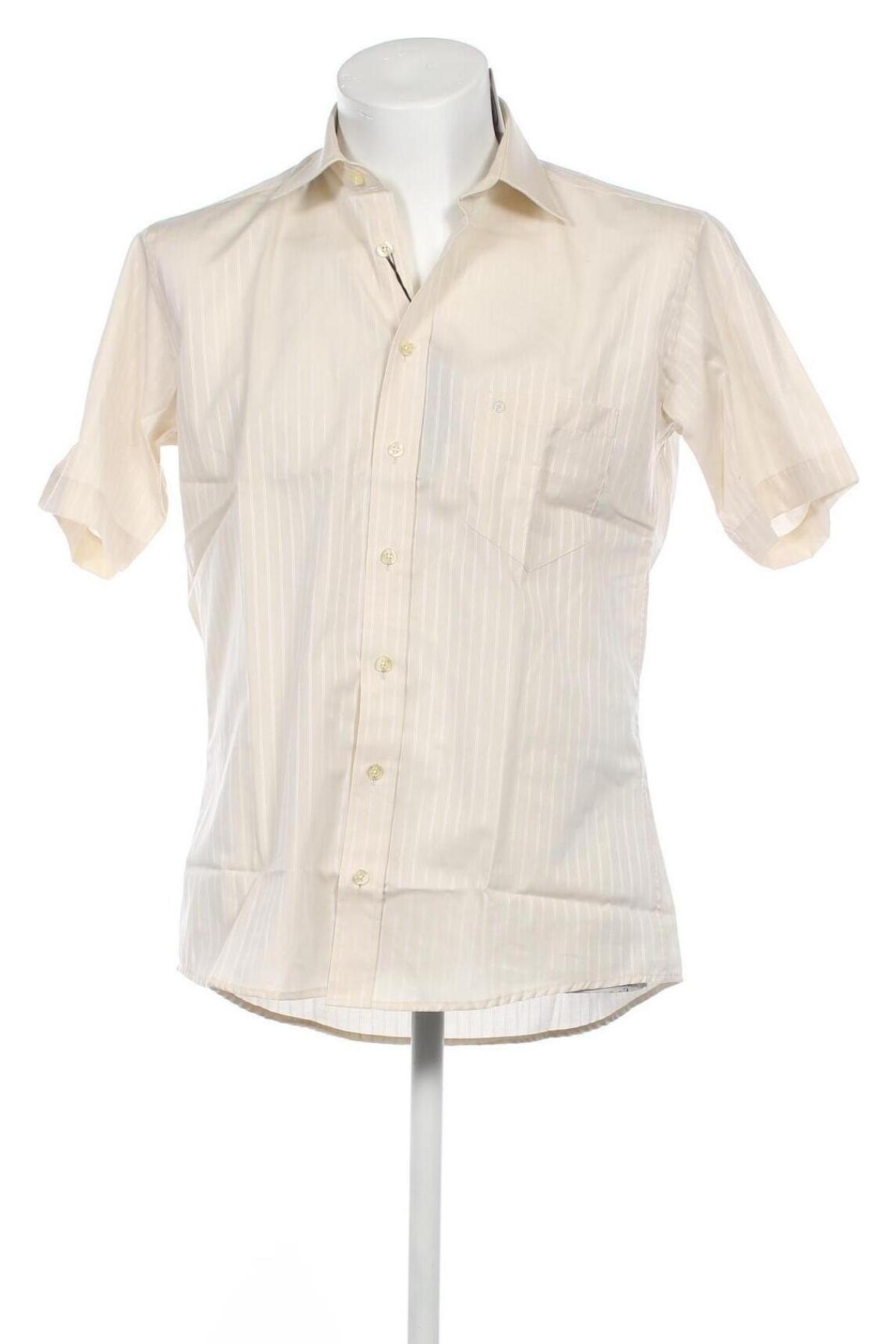Herrenhemd Digel, Größe M, Farbe Beige, Preis 6,65 €