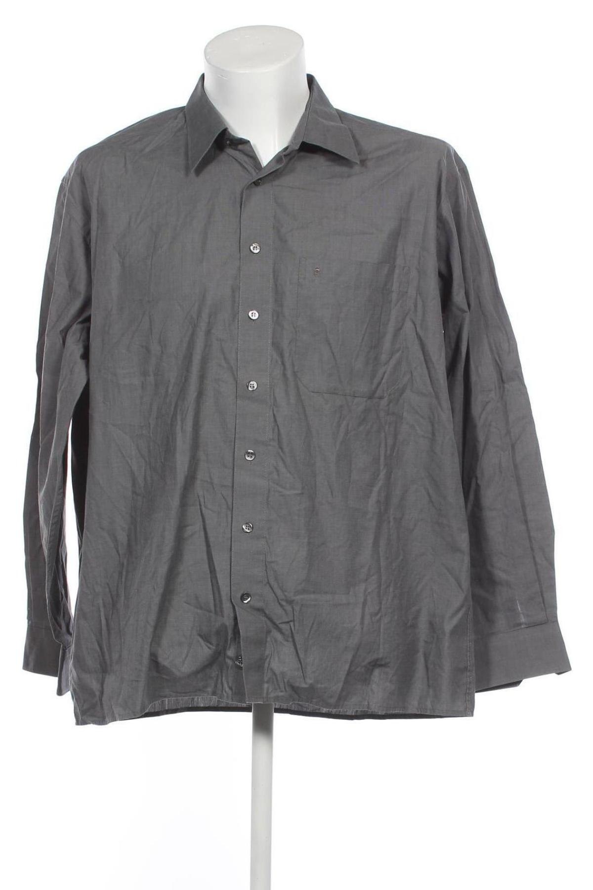 Мъжка риза Eterna, Размер XL, Цвят Сив, Цена 12,09 лв.