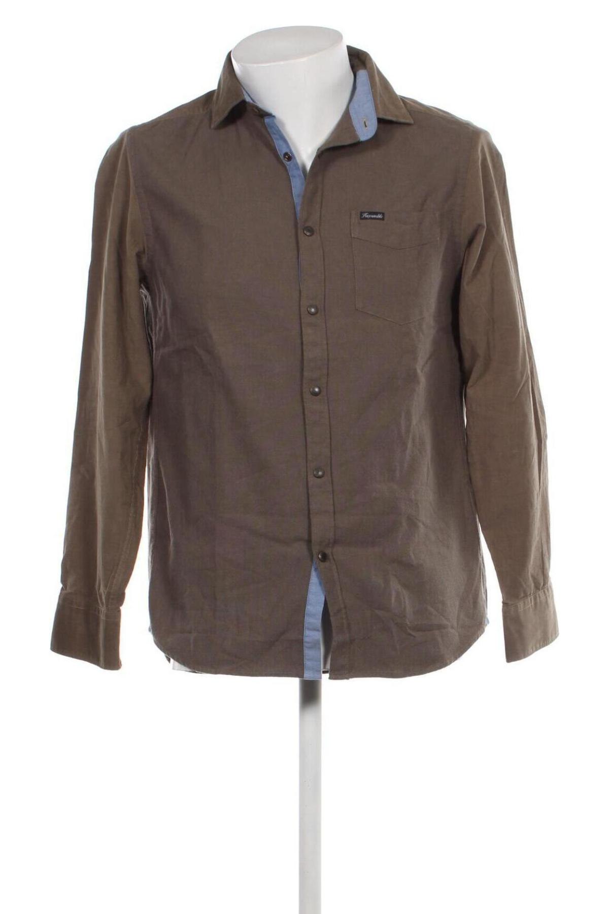 Herrenhemd Faconnable, Größe M, Farbe Grün, Preis 102,58 €