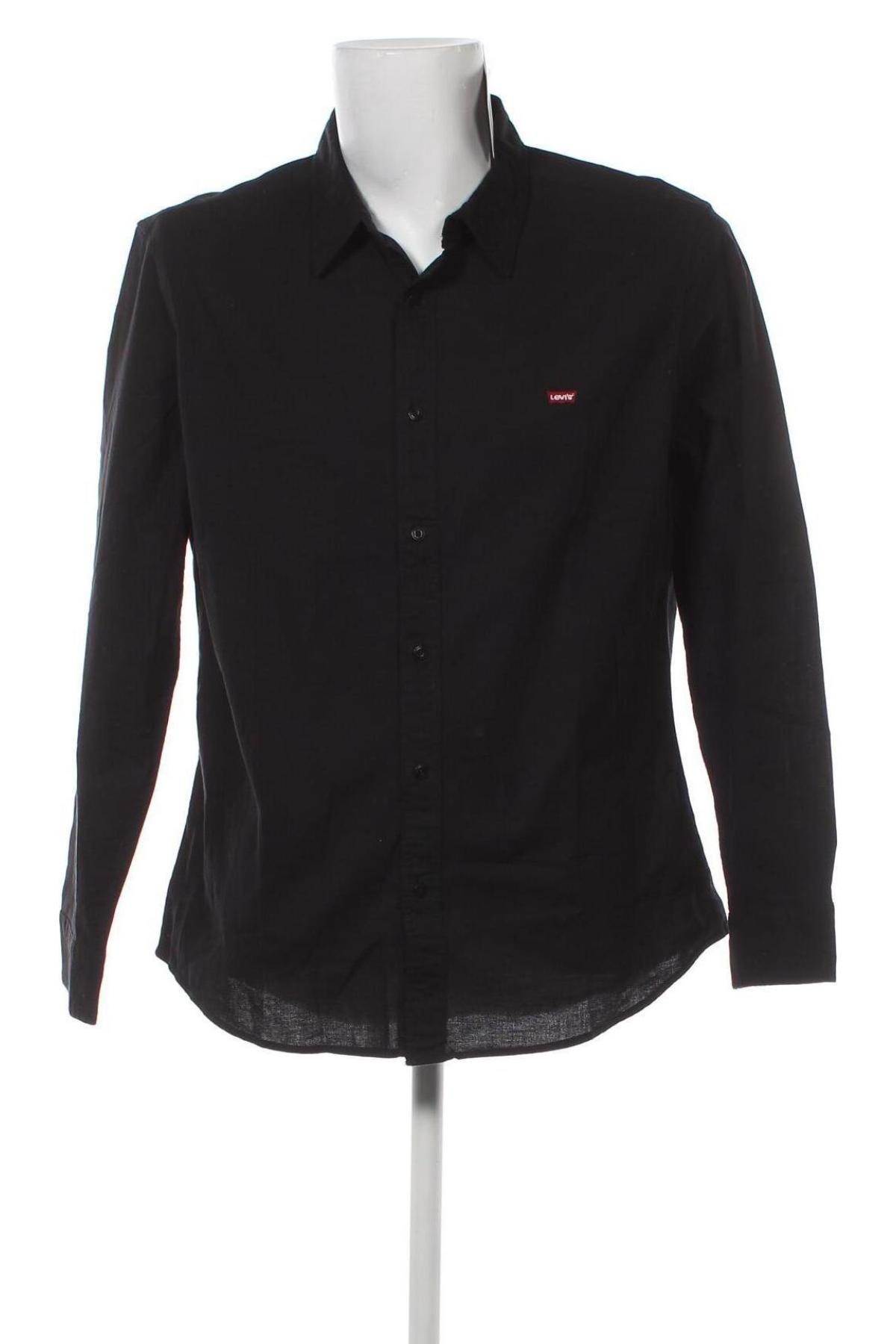 Ανδρικό πουκάμισο Levi's, Μέγεθος XL, Χρώμα Μαύρο, Τιμή 60,31 €
