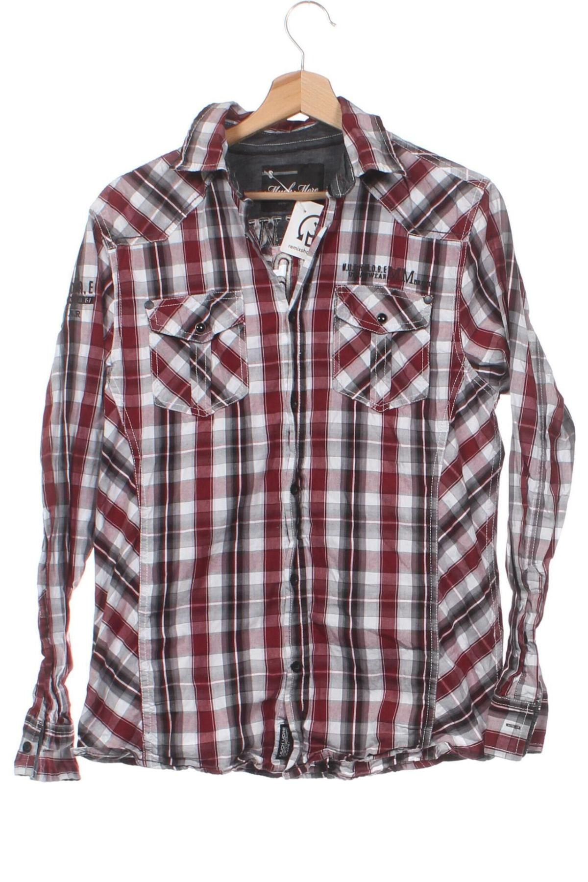 Ανδρικό πουκάμισο Much More, Μέγεθος S, Χρώμα Πολύχρωμο, Τιμή 2,51 €