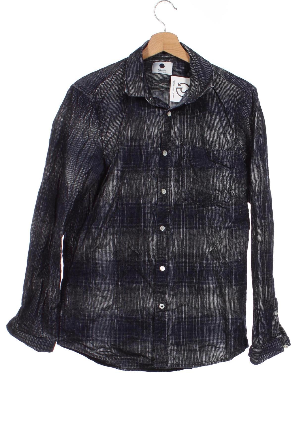 Ανδρικό πουκάμισο NN07, Μέγεθος M, Χρώμα Μπλέ, Τιμή 3,01 €
