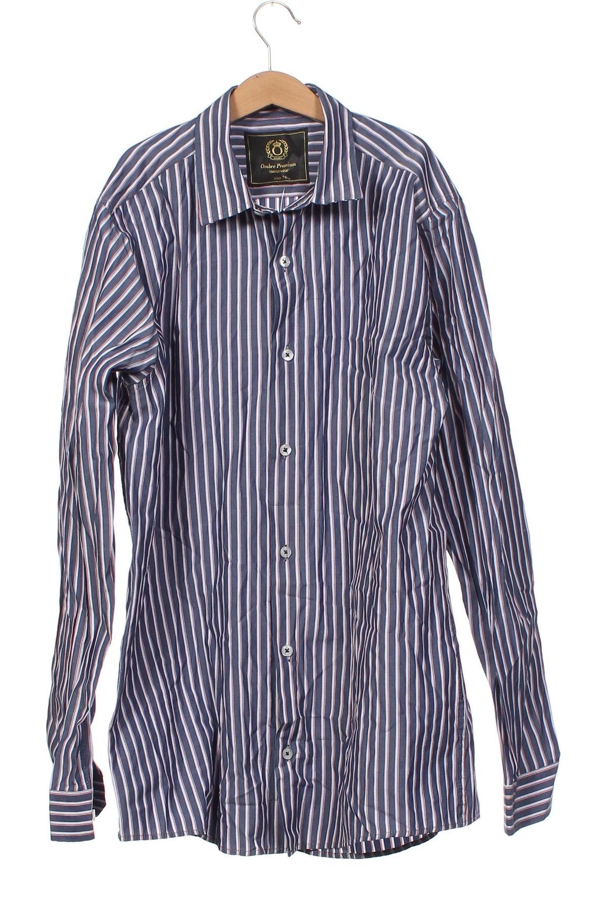 Мъжка риза Ombre, Размер M, Цвят Многоцветен, Цена 9,60 лв.