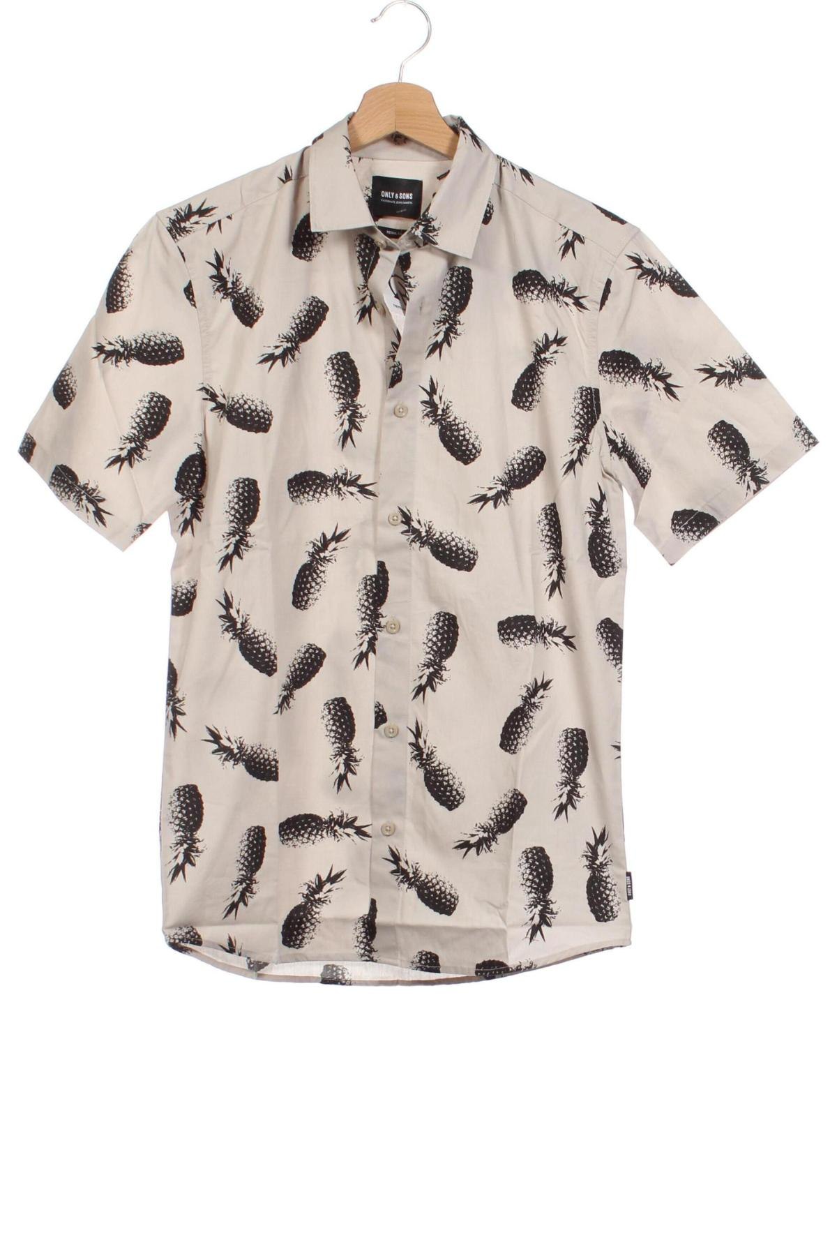 Ανδρικό πουκάμισο Only & Sons, Μέγεθος XS, Χρώμα Πολύχρωμο, Τιμή 23,71 €