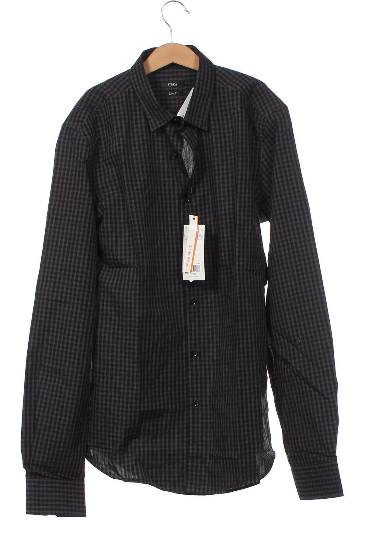Ανδρικό πουκάμισο Oviesse, Μέγεθος S, Χρώμα Πολύχρωμο, Τιμή 4,98 €