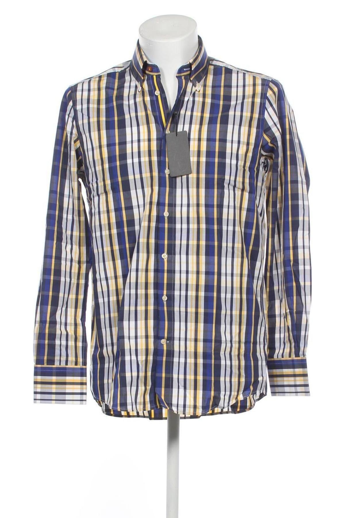 Ανδρικό πουκάμισο Pierre Cardin, Μέγεθος M, Χρώμα Πολύχρωμο, Τιμή 4,01 €