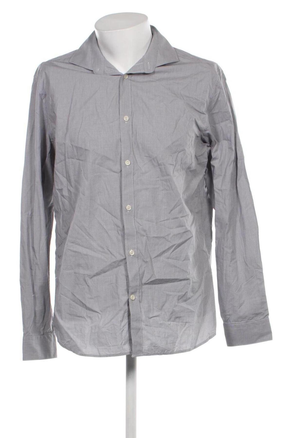 Herrenhemd Selected Homme, Größe XL, Farbe Grau, Preis 6,86 €
