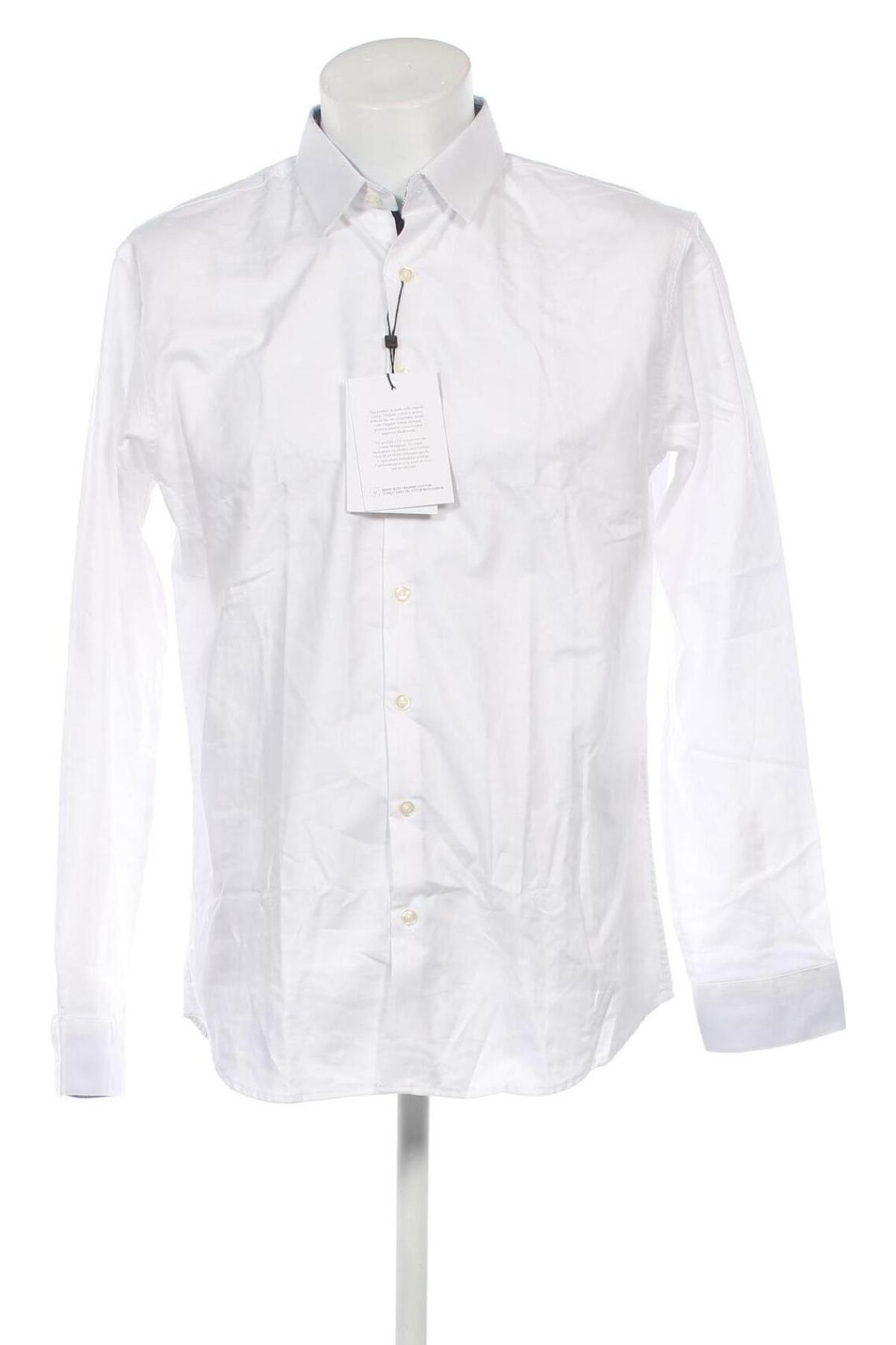 Ανδρικό πουκάμισο Selected Homme, Μέγεθος XL, Χρώμα Λευκό, Τιμή 28,74 €