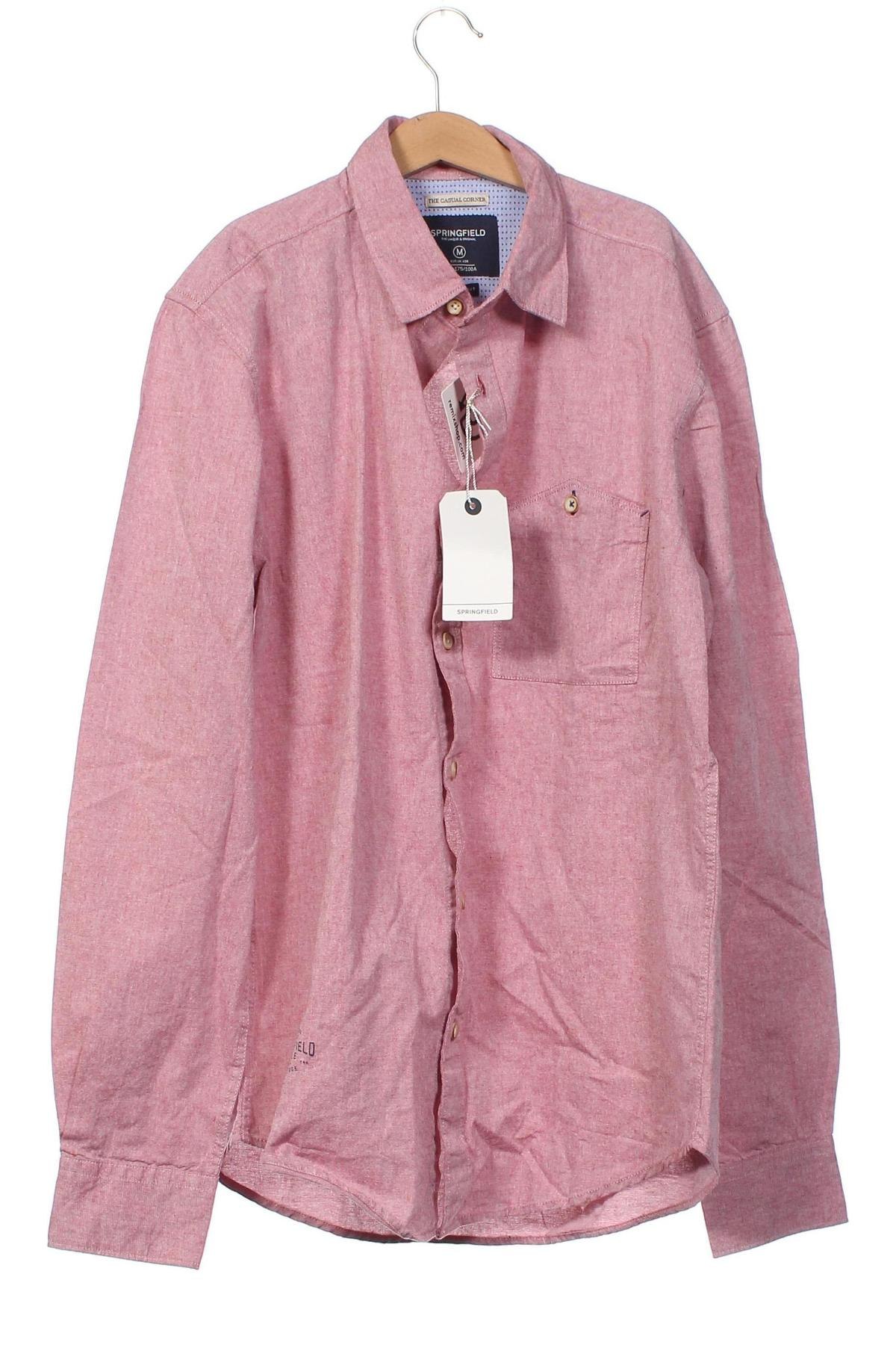 Herrenhemd Springfield, Größe M, Farbe Rosa, Preis 35,05 €