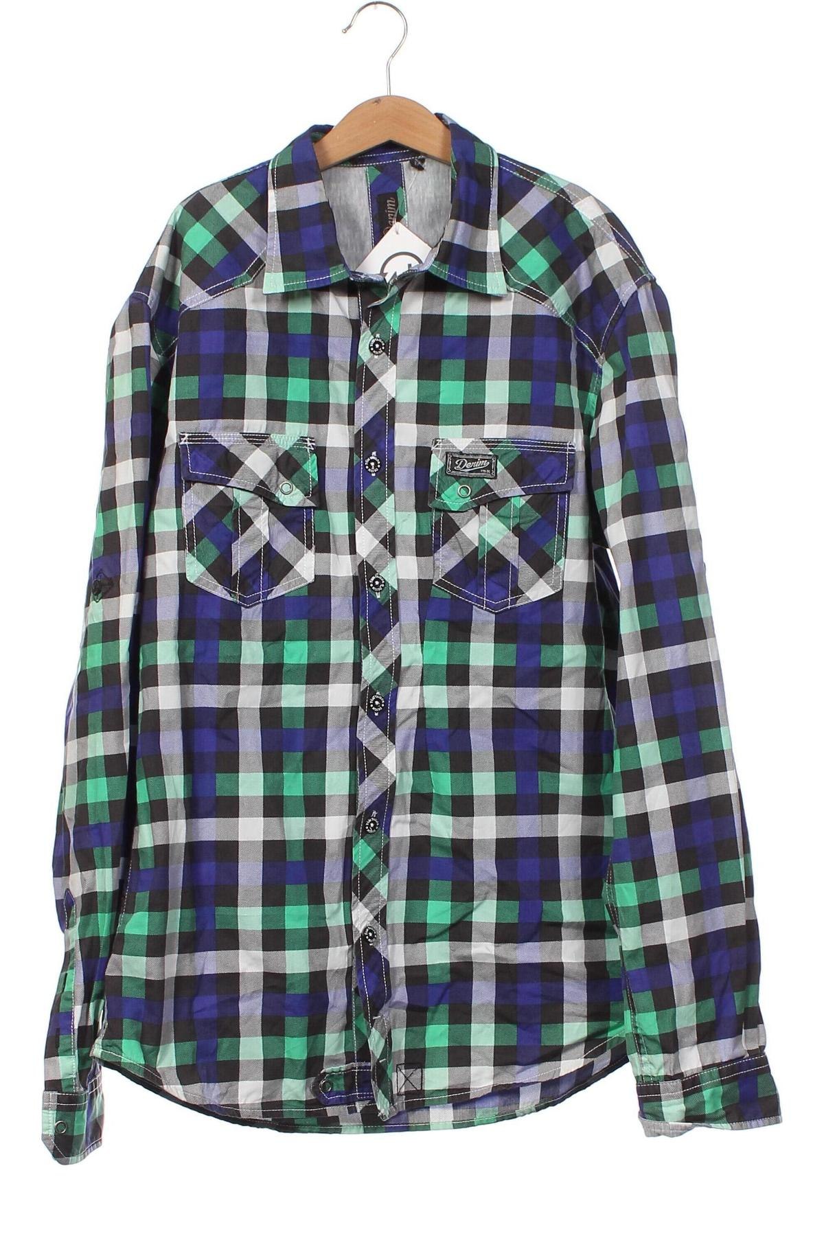 Ανδρικό πουκάμισο Tom Tailor, Μέγεθος M, Χρώμα Πολύχρωμο, Τιμή 2,97 €