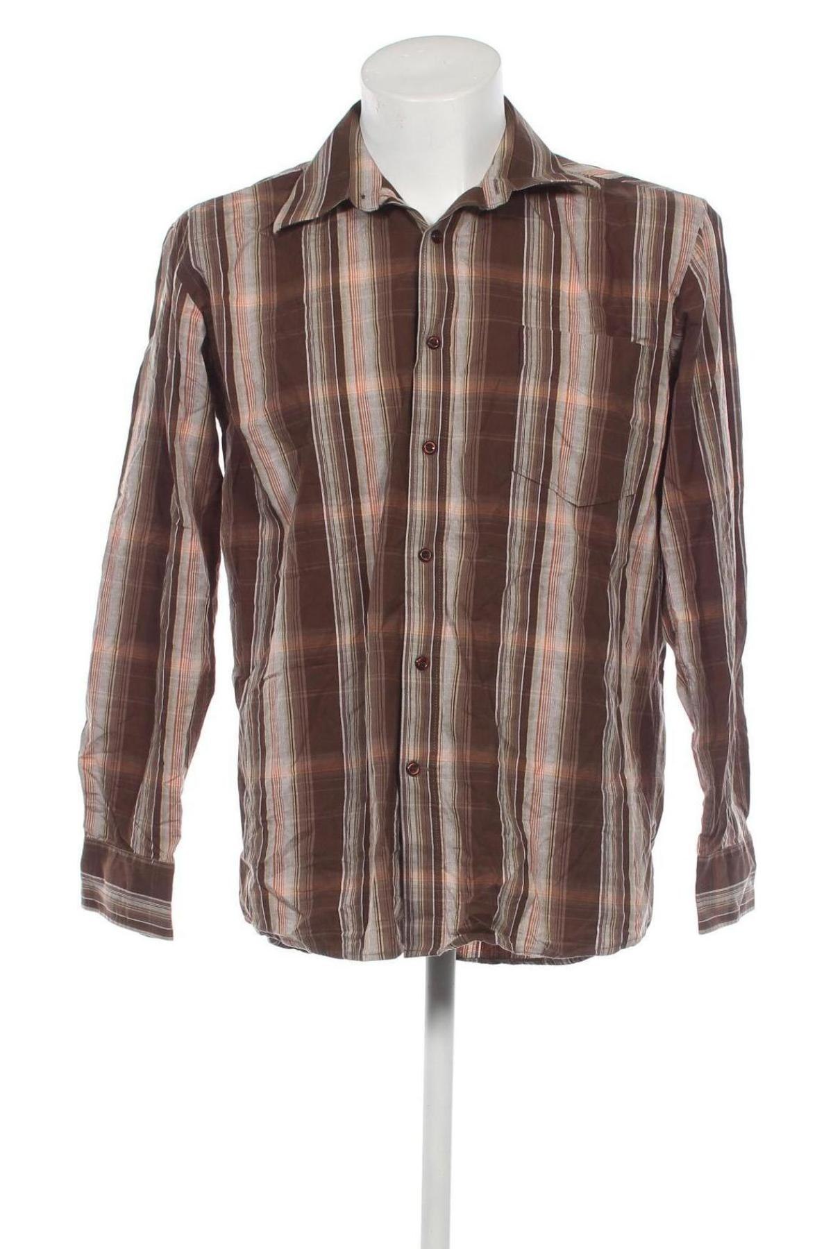 Ανδρικό πουκάμισο Watson's, Μέγεθος M, Χρώμα Καφέ, Τιμή 4,31 €