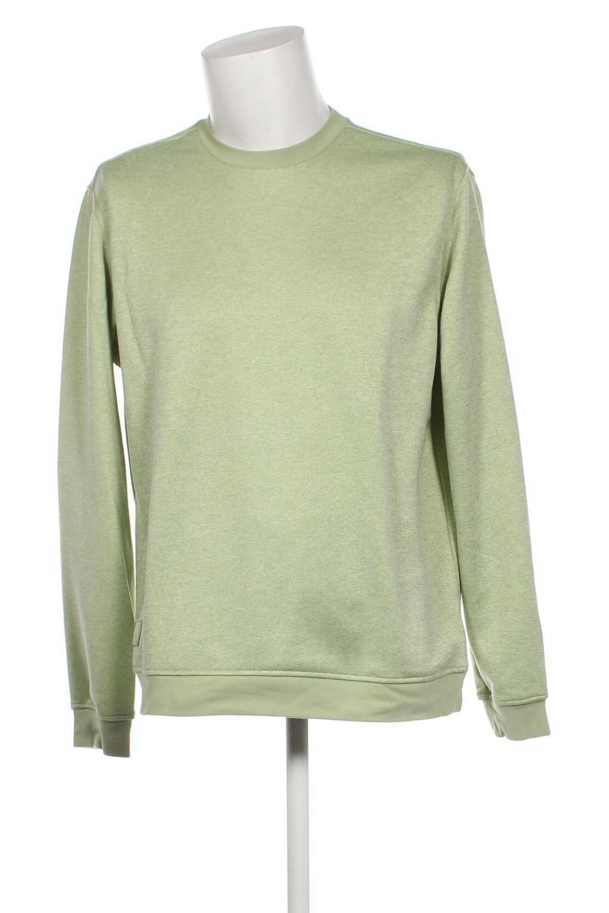 Мъжка спортна блуза Adidas, Размер L, Цвят Зелен, Цена 72,24 лв.