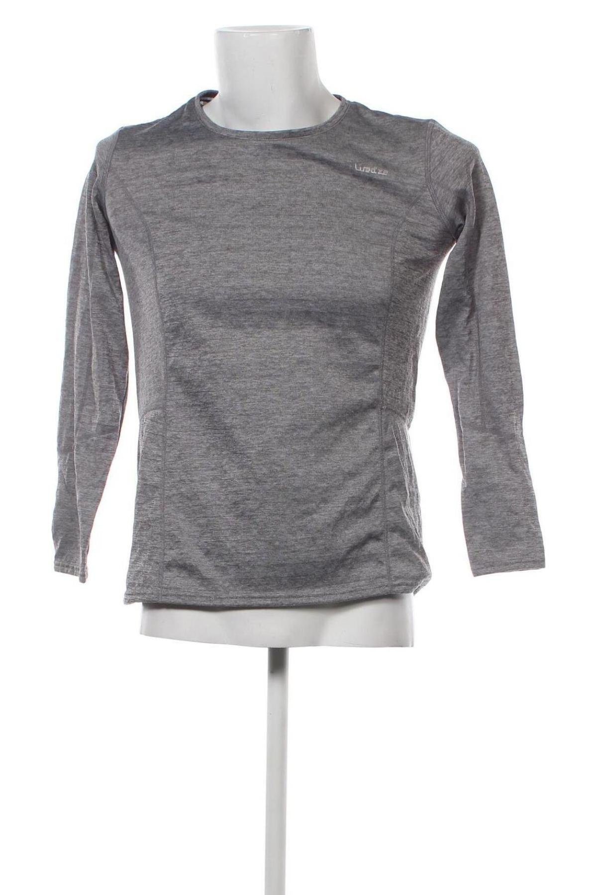 Herren Sport Shirt Wedze, Größe S, Farbe Grau, Preis 2,89 €