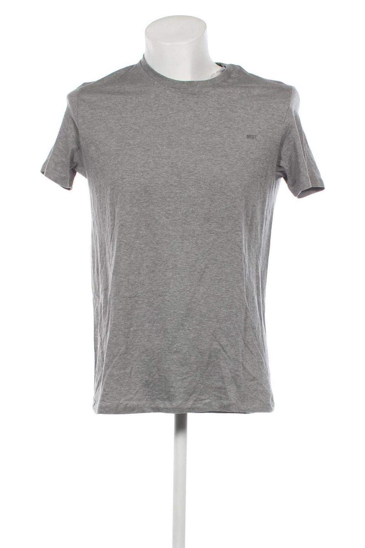 Ανδρικό t-shirt Diesel, Μέγεθος XL, Χρώμα Γκρί, Τιμή 55,29 €