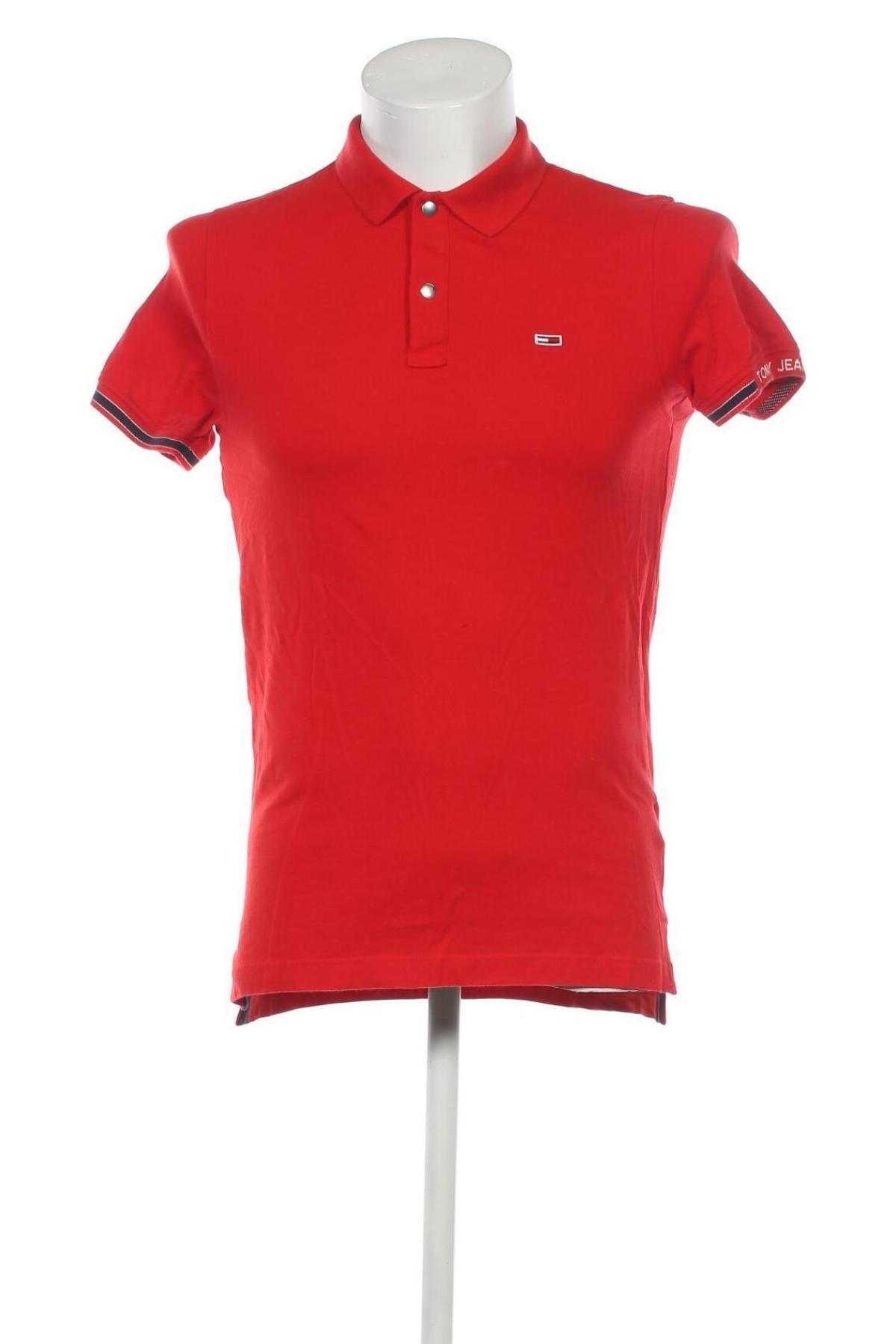 Pánské tričko  Tommy Jeans, Velikost S, Barva Červená, Cena  1 738,00 Kč
