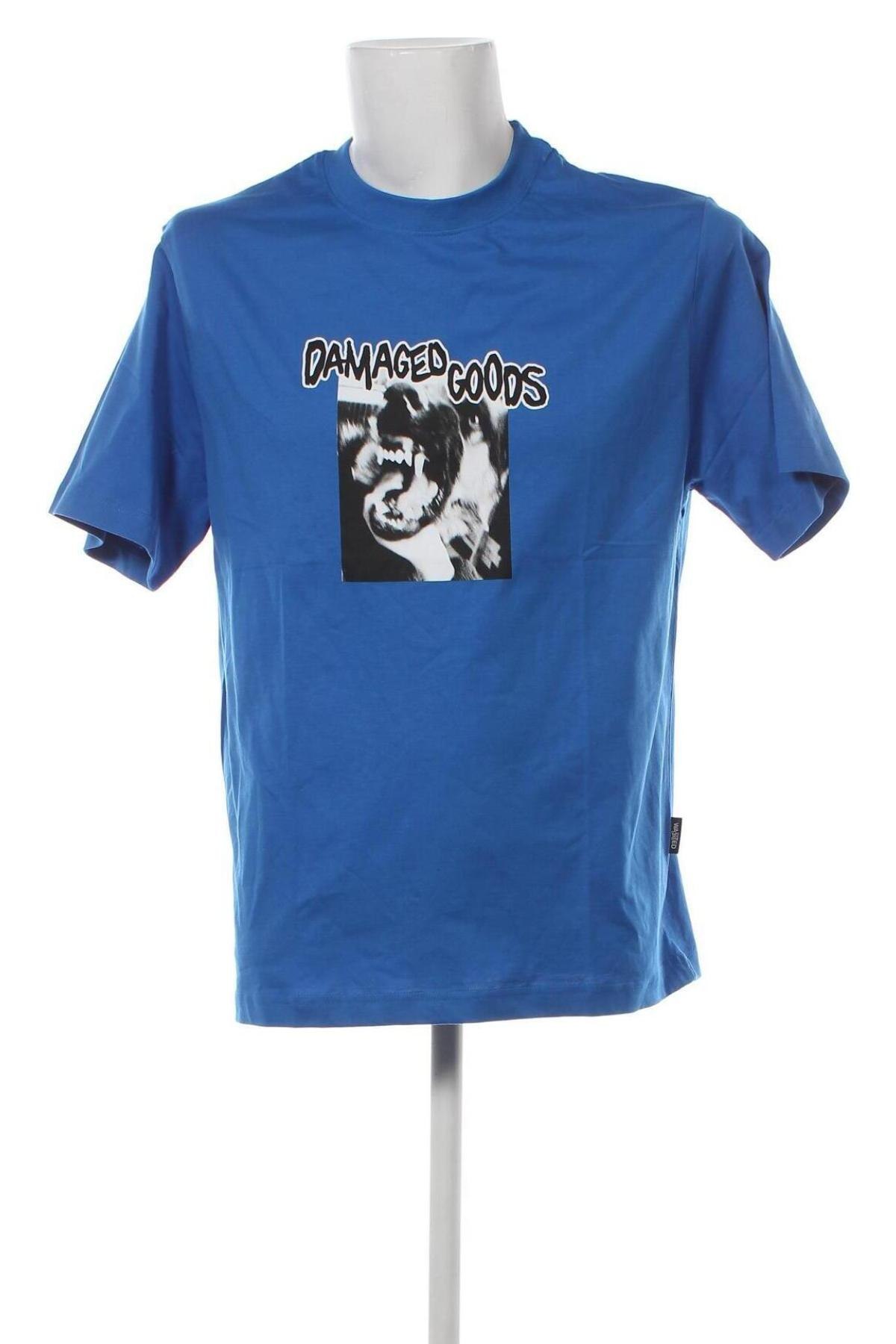 Herren T-Shirt Wasted Paris, Größe L, Farbe Blau, Preis € 9,72