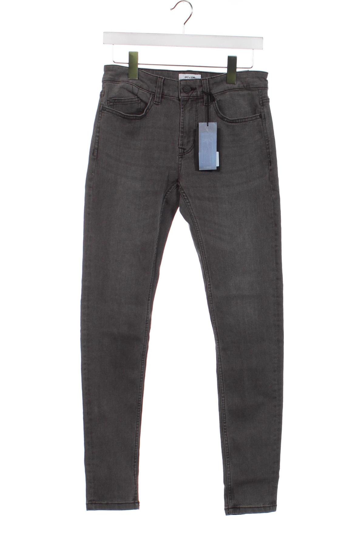 Herren Jeans Only & Sons, Größe S, Farbe Grau, Preis € 6,99