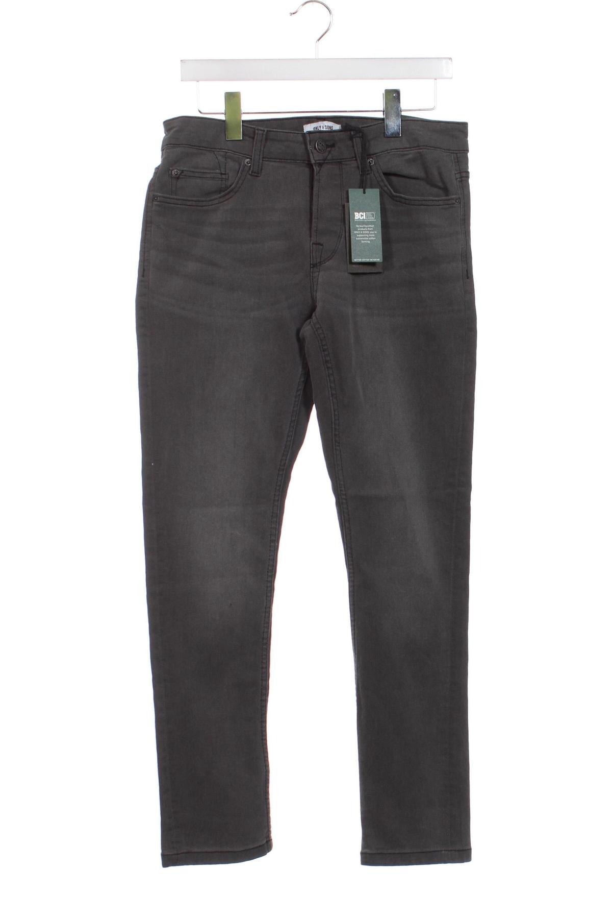 Herren Jeans Only & Sons, Größe S, Farbe Grau, Preis 7,99 €