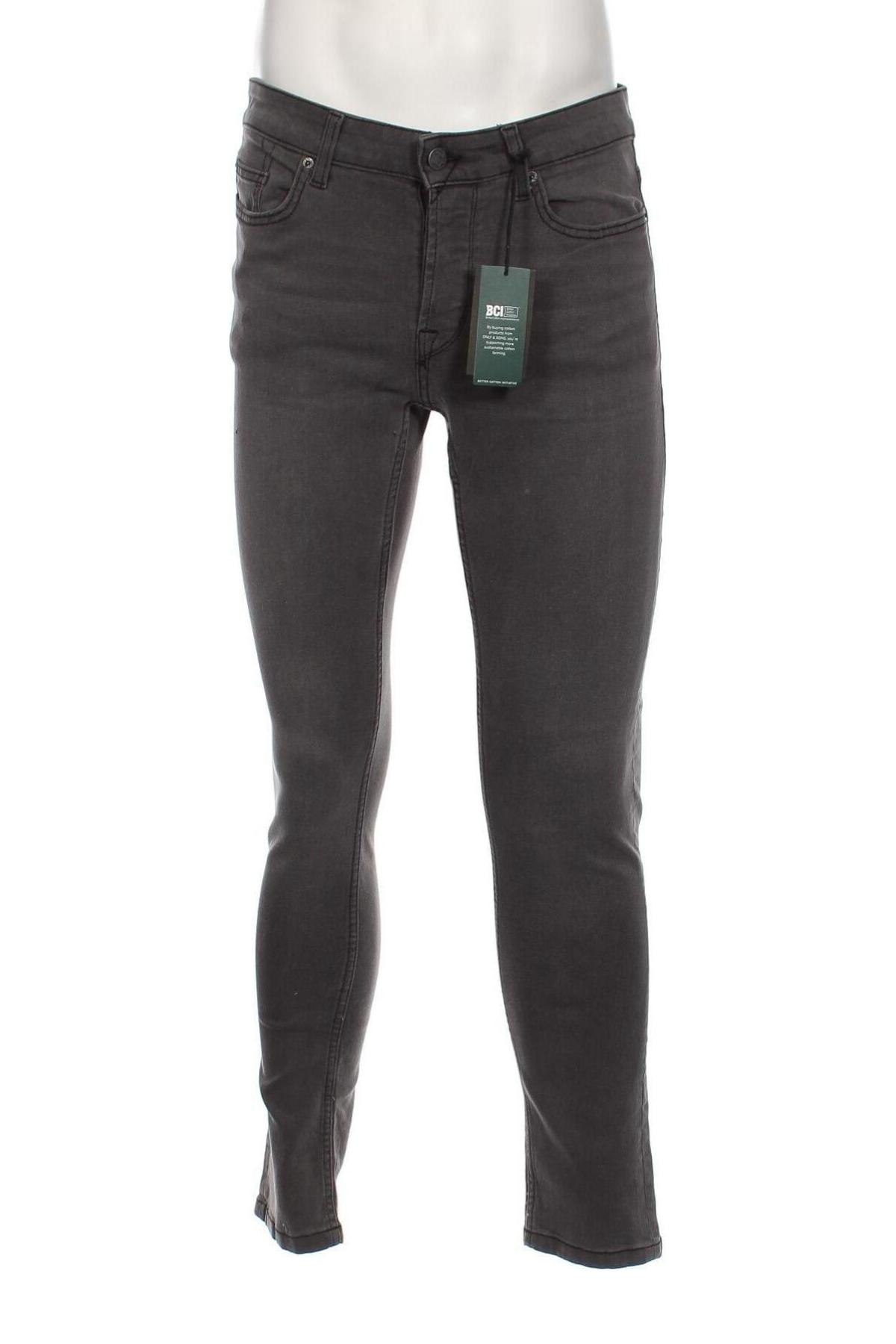 Herren Jeans Only & Sons, Größe M, Farbe Grau, Preis € 7,11