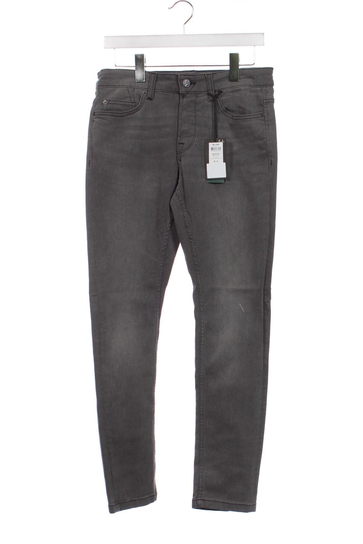 Herren Jeans Only & Sons, Größe S, Farbe Grau, Preis € 7,11