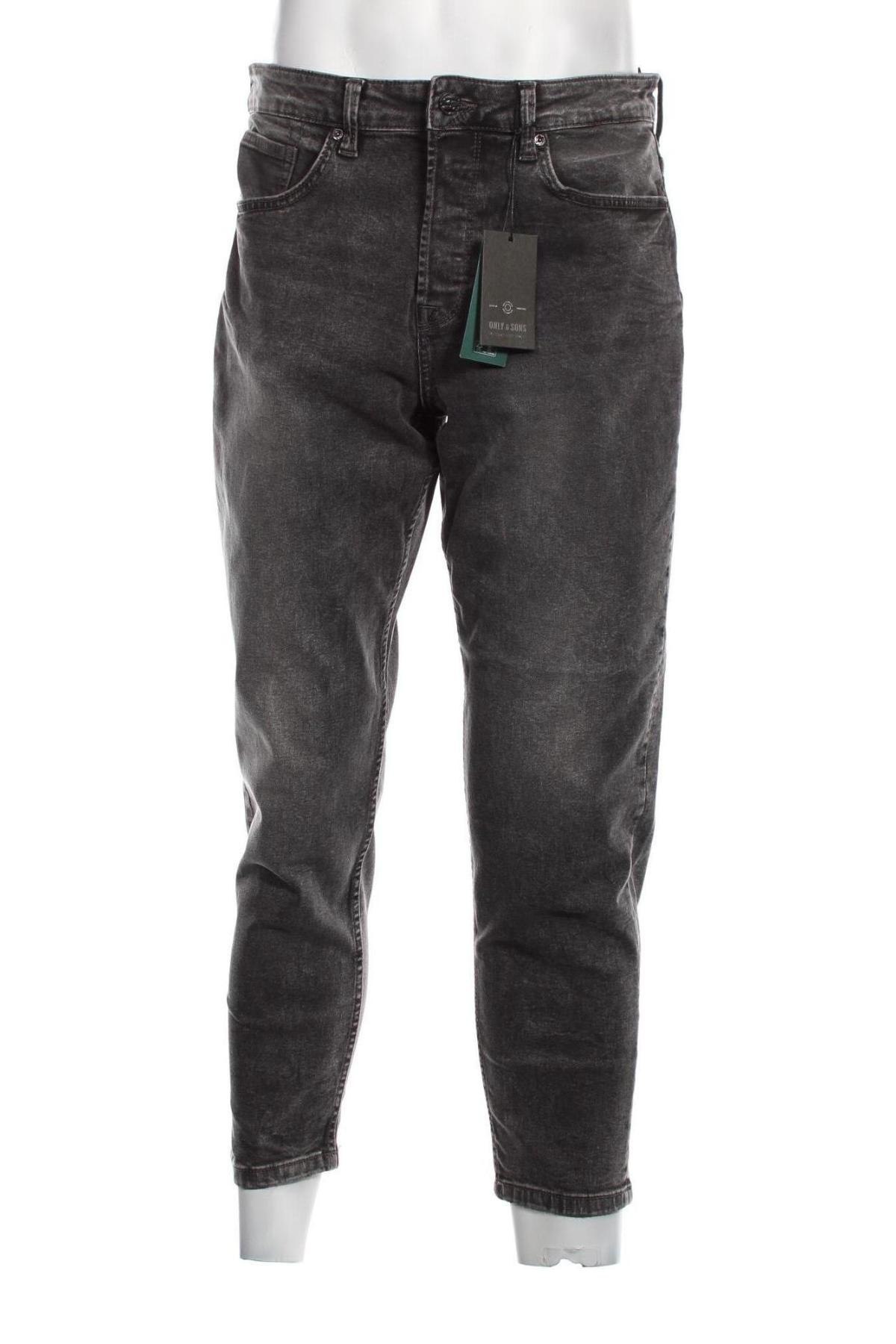 Herren Jeans Only & Sons, Größe M, Farbe Grau, Preis € 11,38