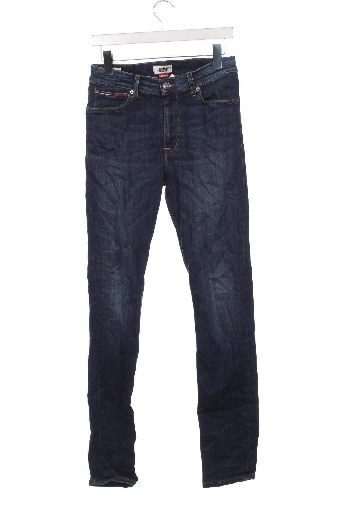 Мъжки дънки Tommy Jeans, Размер S, Цвят Син, Цена 57,30 лв.