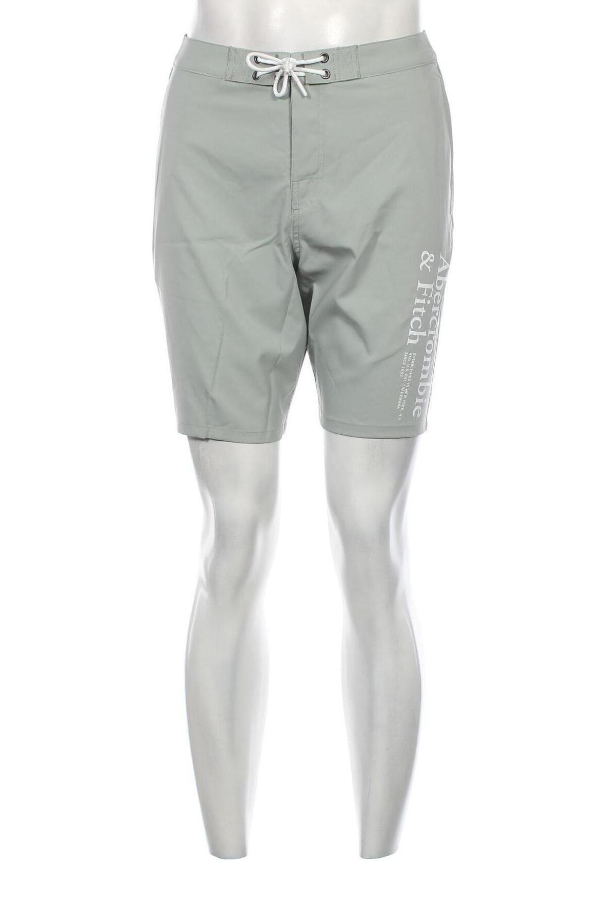 Pantaloni scurți de bărbați Abercrombie & Fitch, Mărime XS, Culoare Verde, Preț 210,53 Lei